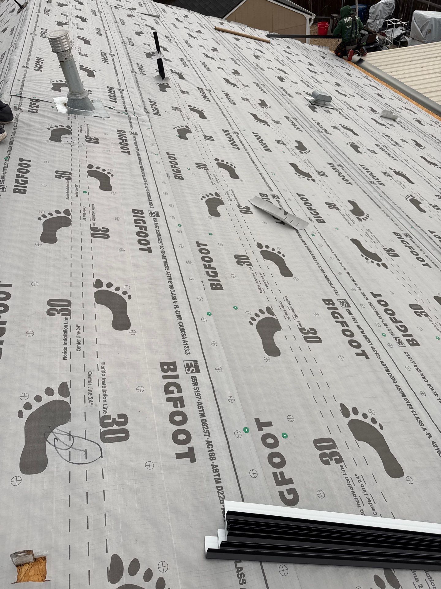 Middleton Residential Roof Replacement With Gray Architectural Asphalt Shingles by Olive Roofing