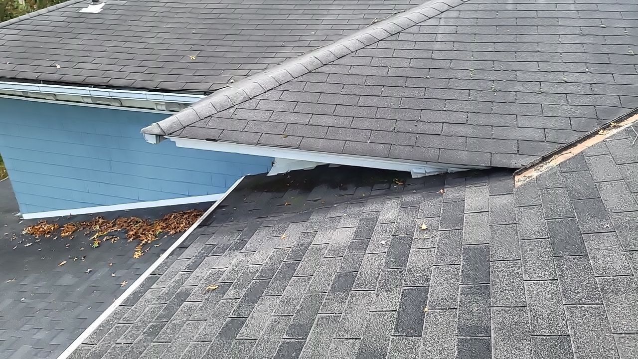 ATLAS PINNACLE COLOR: SCOTCHGARD BLACK SHADOW DRIP EDGE: WHITE by Eagle Eye Roofing