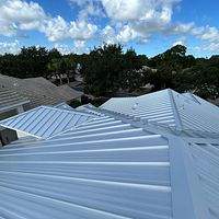 24ga 1.5" Mechanical Seam Mill Finish by Total Roofing System The Metal Roof Experts