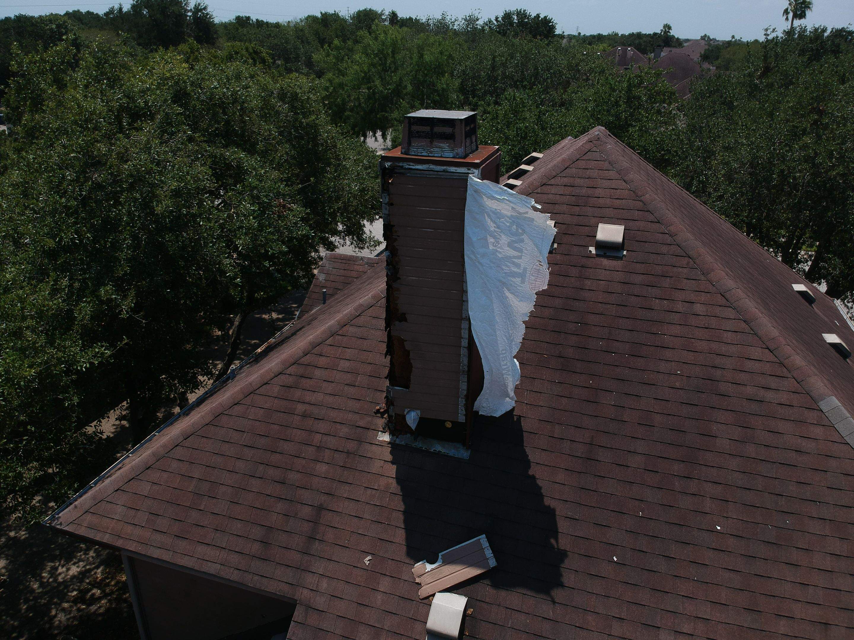 Residential Roofing Installation using Certainteed Landmark Moire Black by Galvan Roofing and Construction