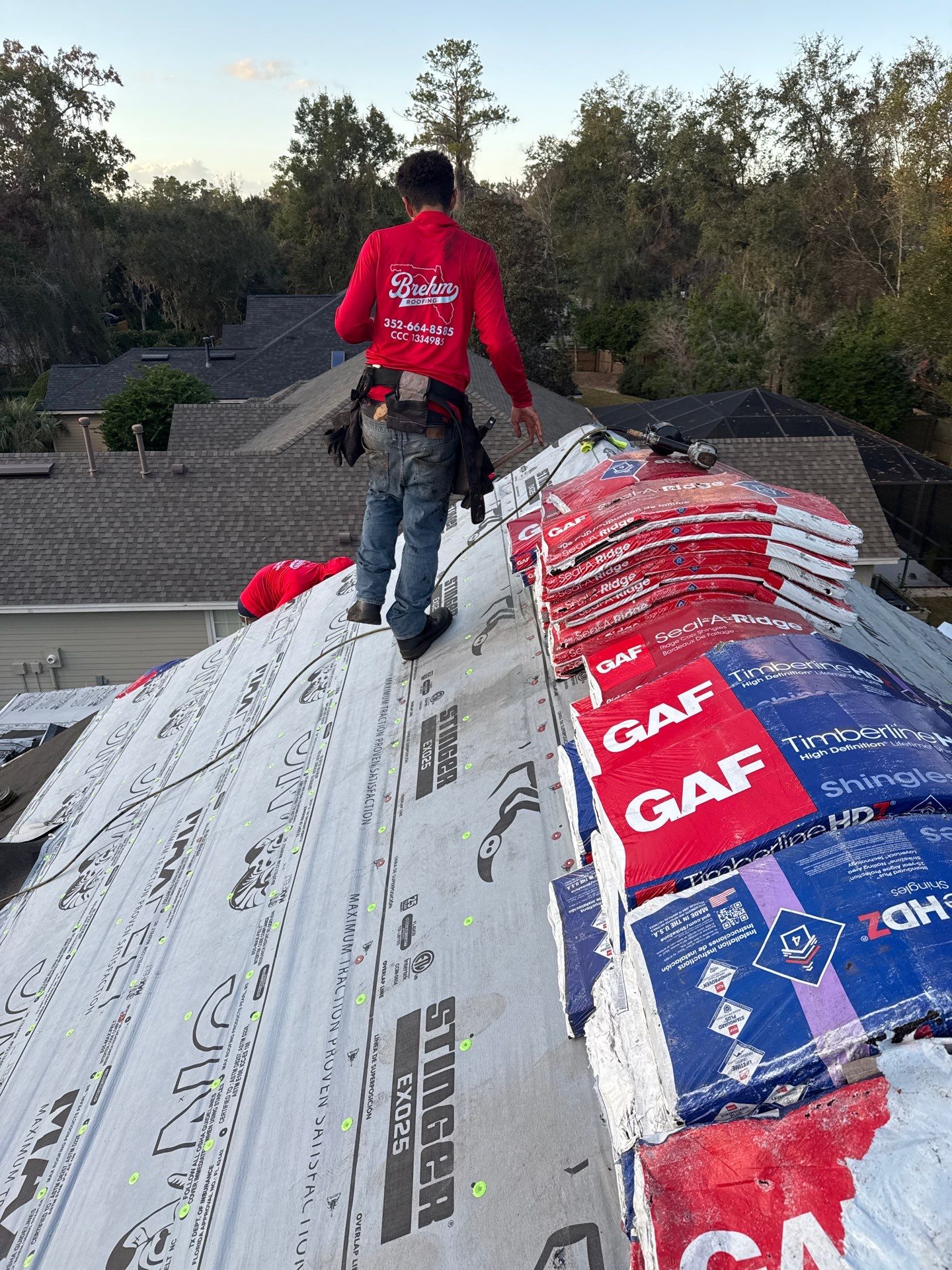 Reroof Gainesville, Florida  by Brehm Roofing