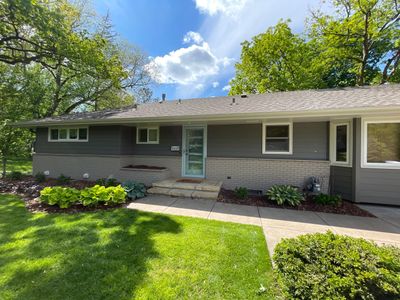 Siding Replacement – LP Smartside ExpertFinish in Tundra Gray | Hopkins, MN by First Impressions Exteriors