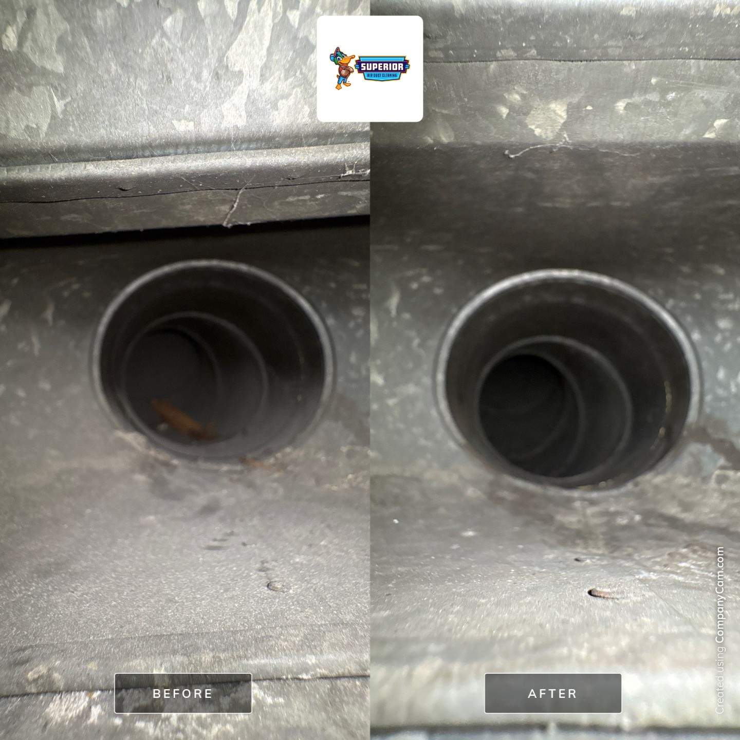 Air Duct Cleaning With a Vacuum Truck in Midland, PA by Superior Air Duct Cleaning