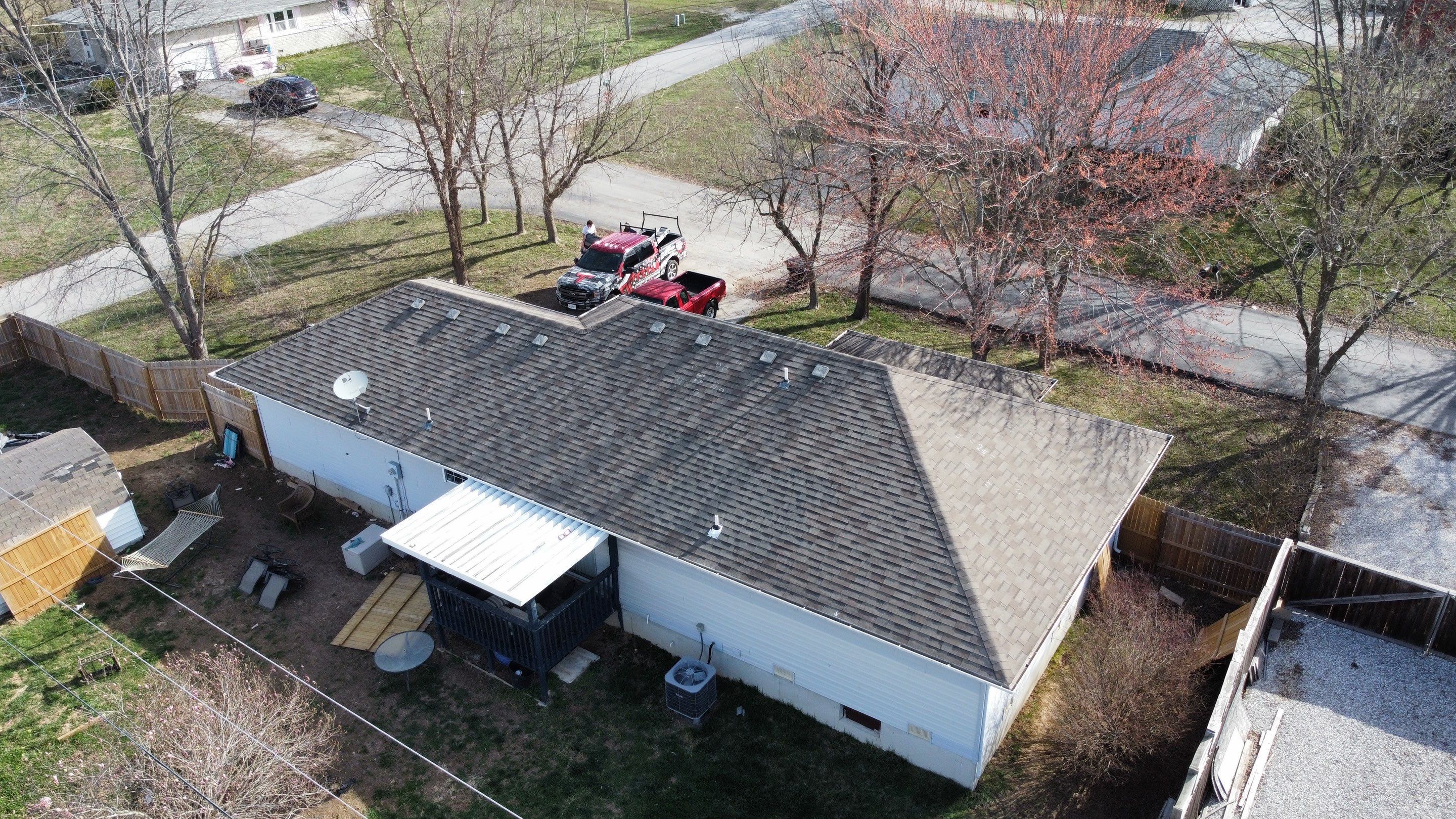 Residential Roof + Gutters & Downspouts & Siding Install  by Titan Commercial & Residential Roofing 
