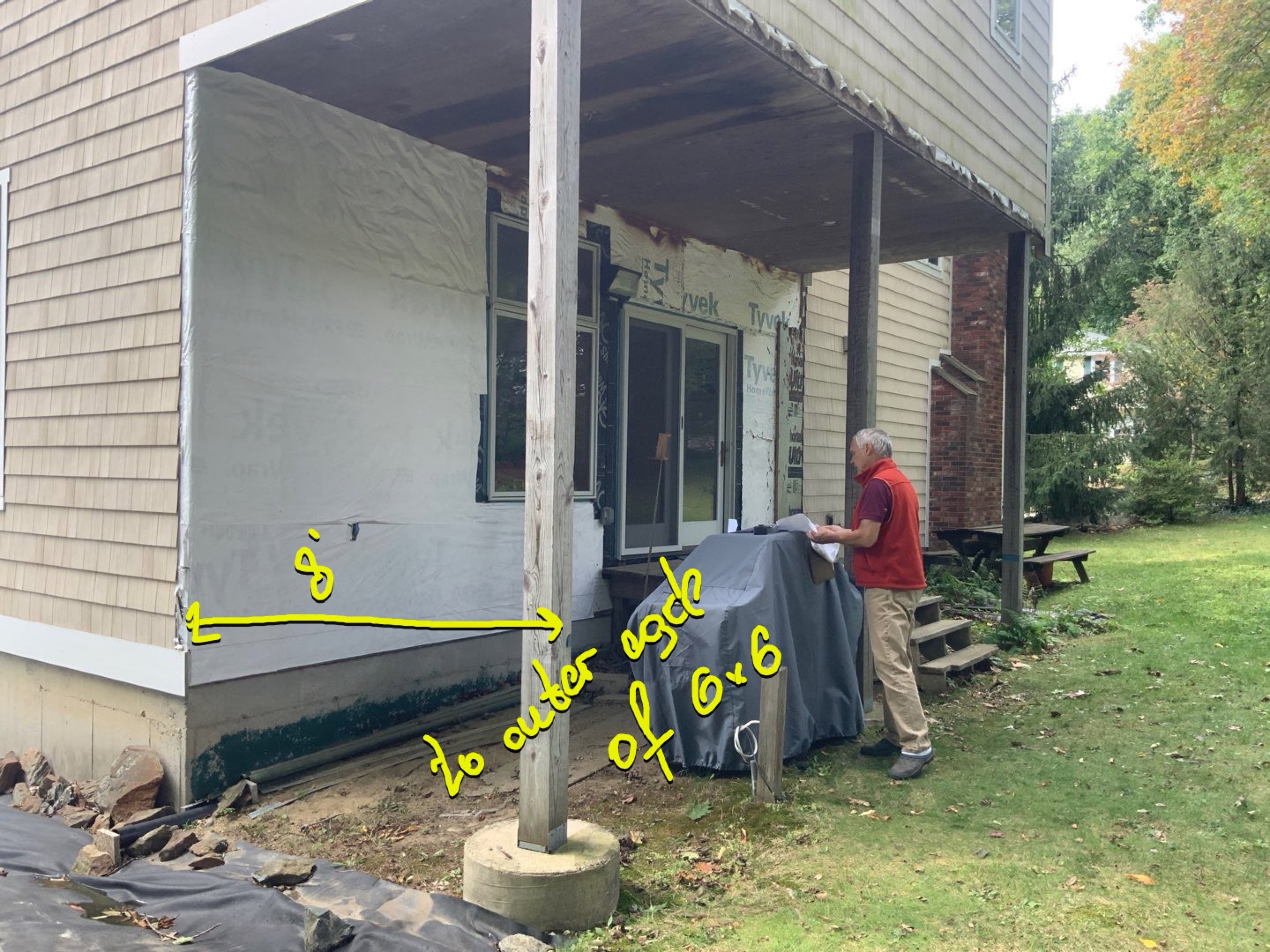 Deck project in Milford, MA by UBrothers Construction