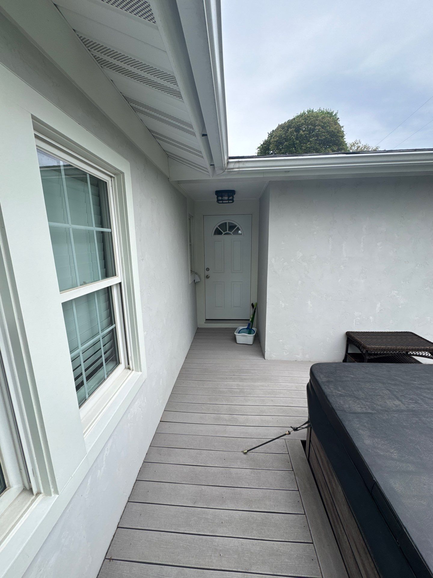 Norton Shores Residential Stucco Repair and Exterior Painting Refresh by Gordon Painting