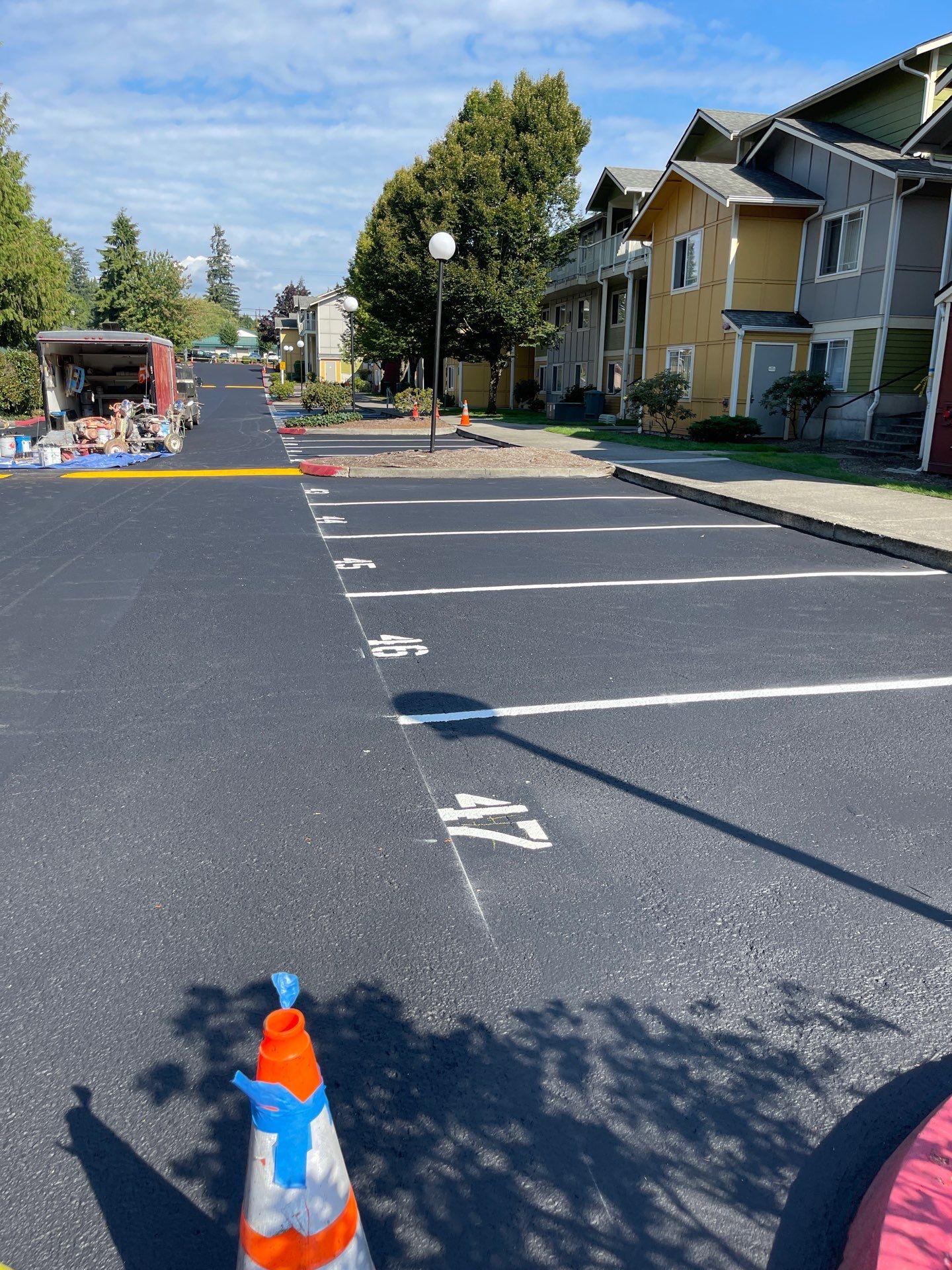 Mercy Housing | Sealcoating & Striping by Jireh Asphalt & Concrete Inc 