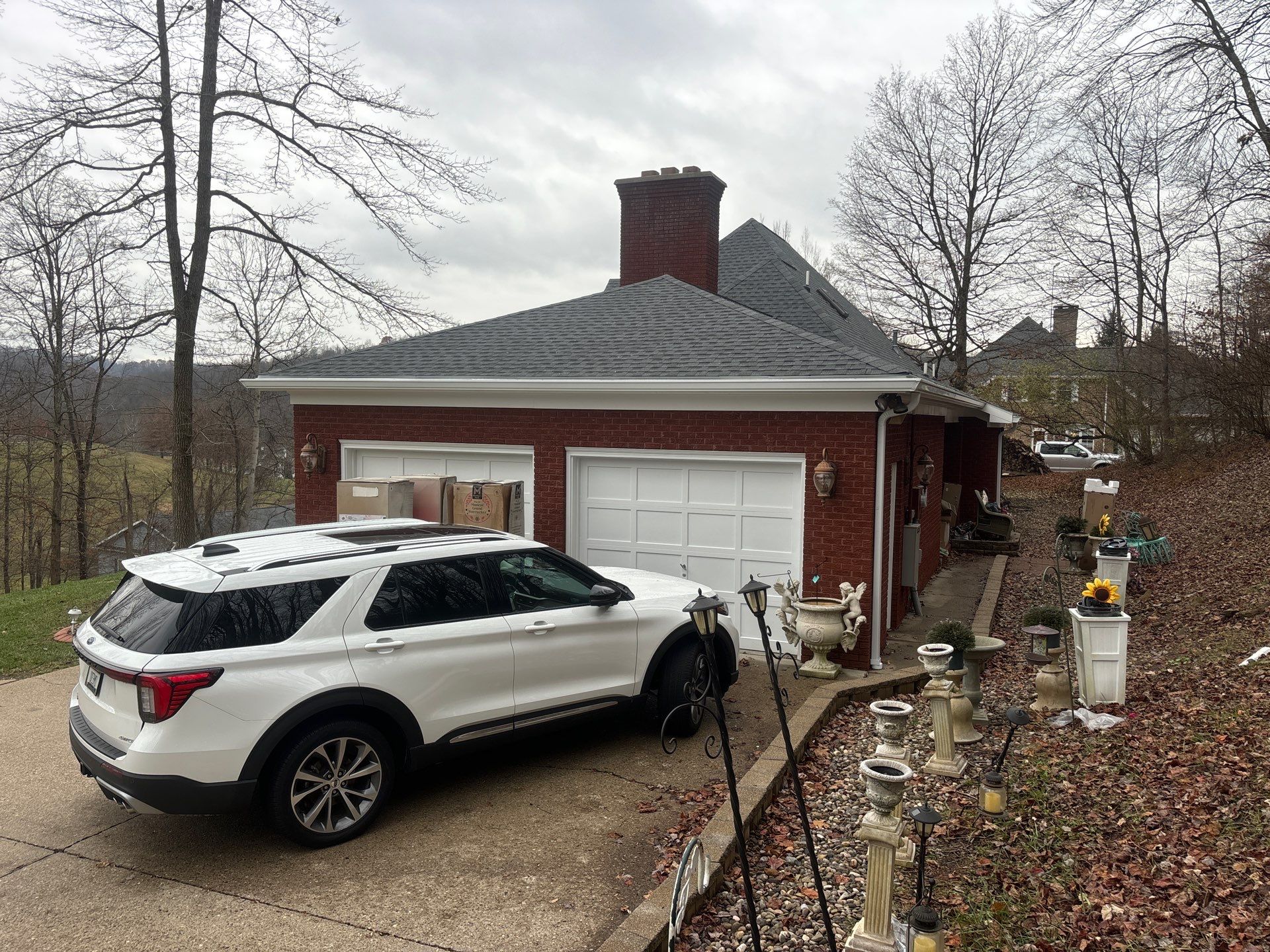Residential Roofing Installation using GAF Timberline HDZ Pewter Gray by Rainstoppers Roofing