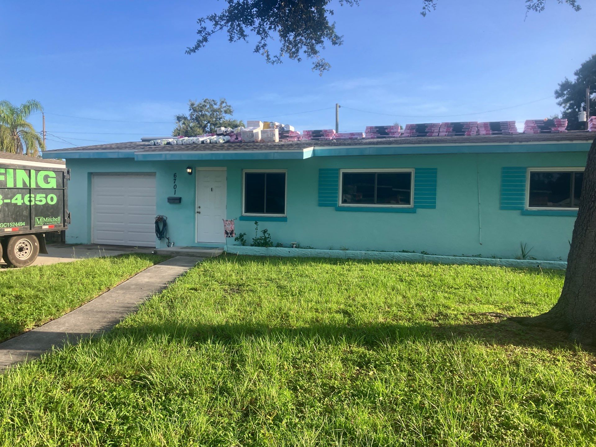 Project in St. Petersburg 33710 by Mitchell Roofing Company LLC 