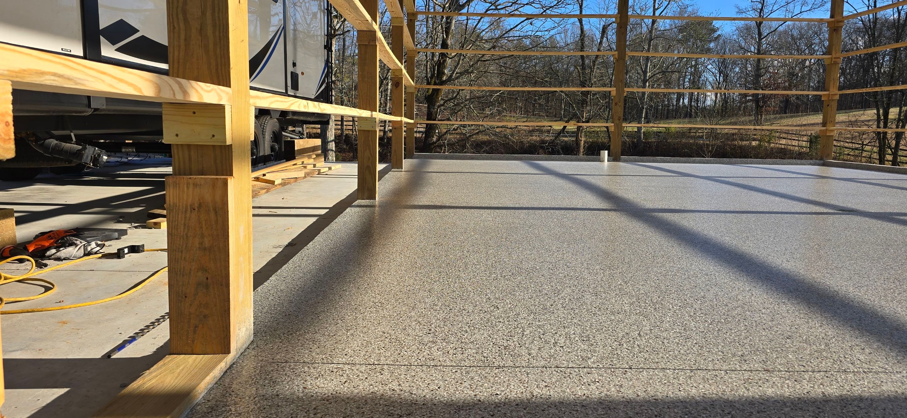 Garage using Desert by Elite Floor Solutions