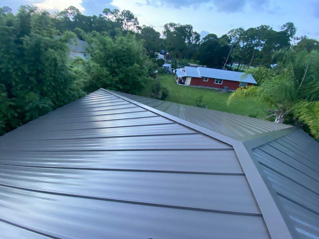 24ga 1" Nail-Strip Medium Bronze  by Total Roofing System The Metal Roof Experts