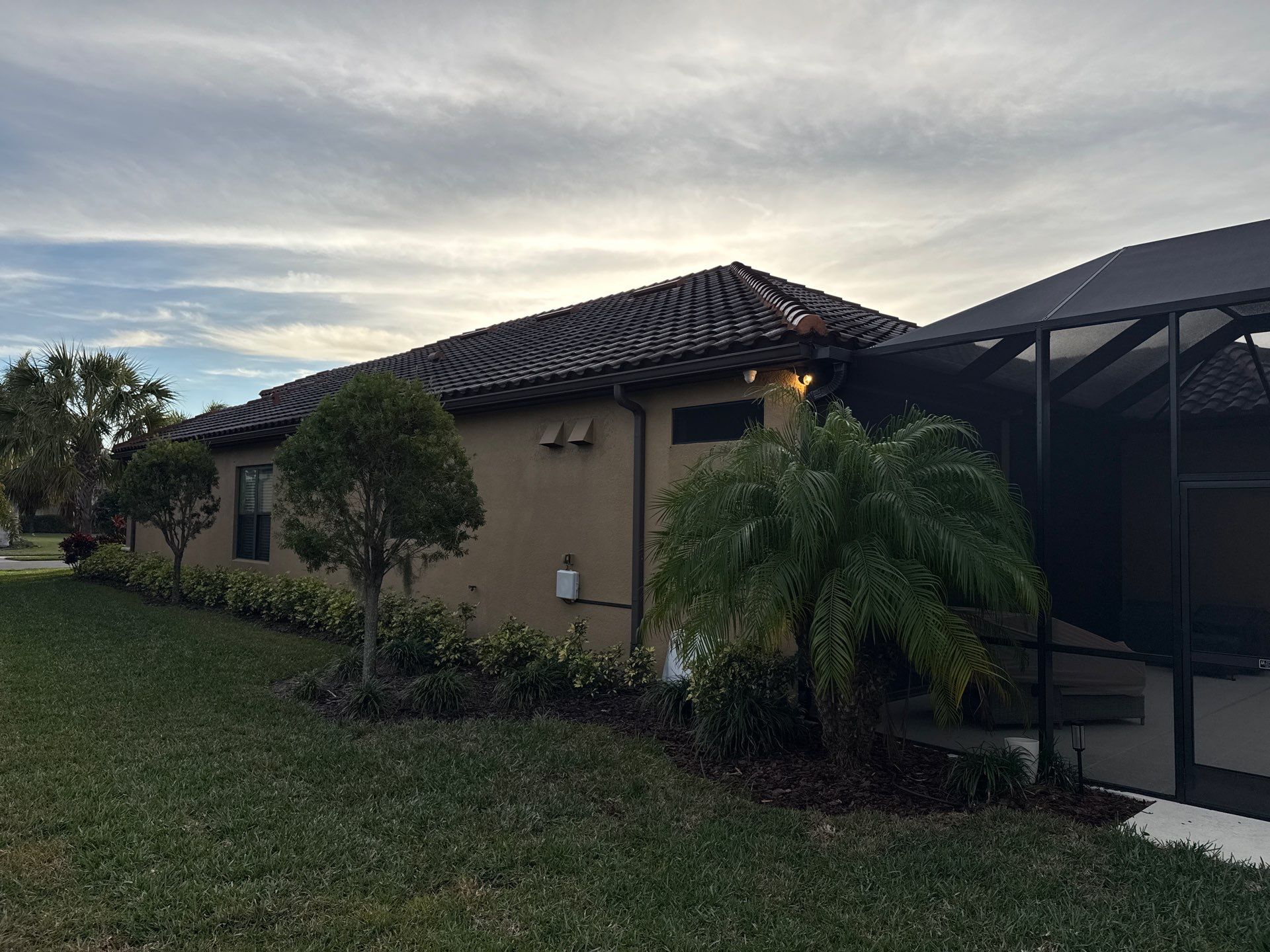 Tile Roof Cleaning (No Walking on Roof) – Artisan Lakes, Palmetto, FL by Sunshine AquaWash