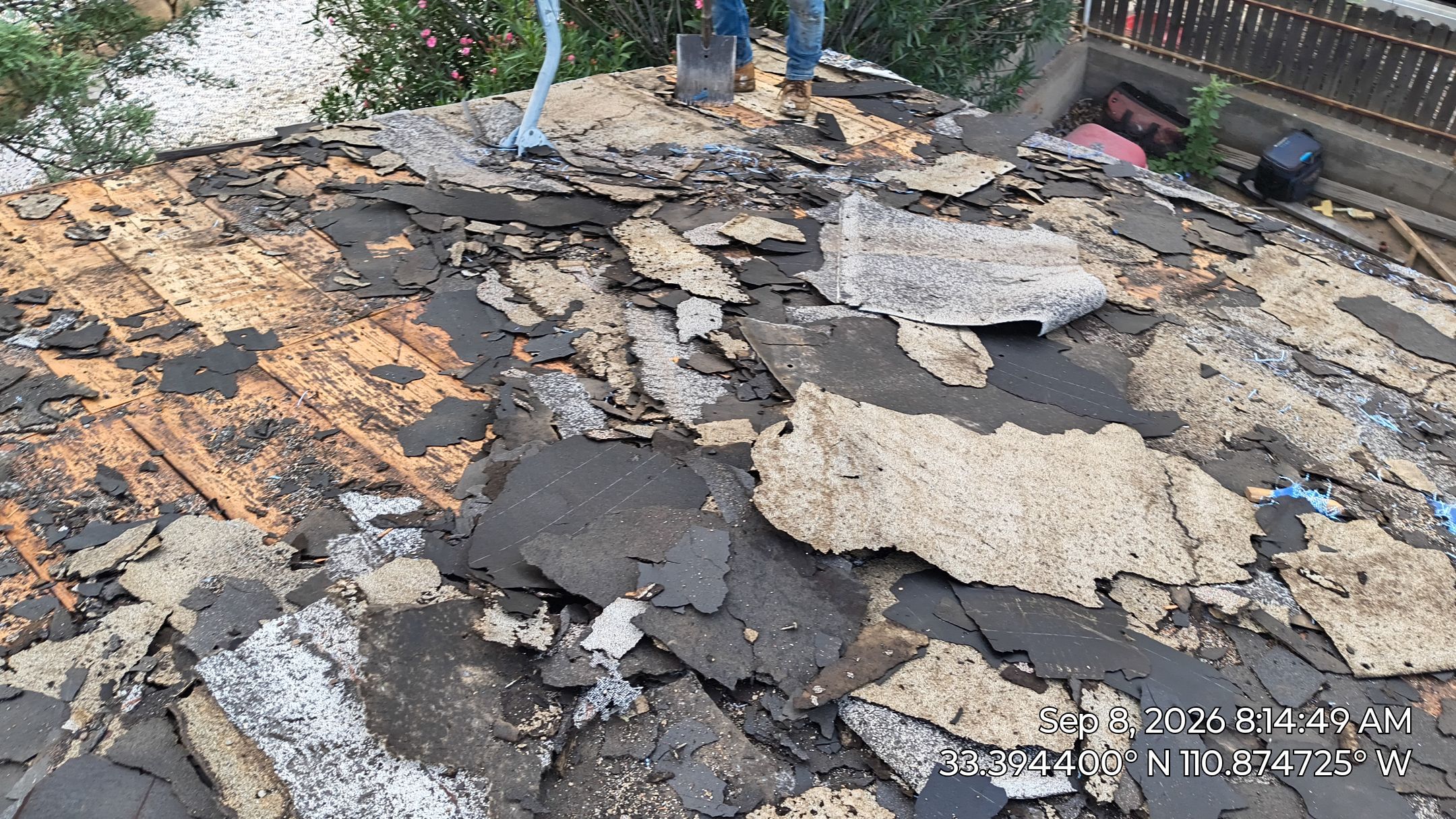 Comprehensive Roof Replacement and Structural Wood Repairs in Miami, Arizona by APM Builders LLC