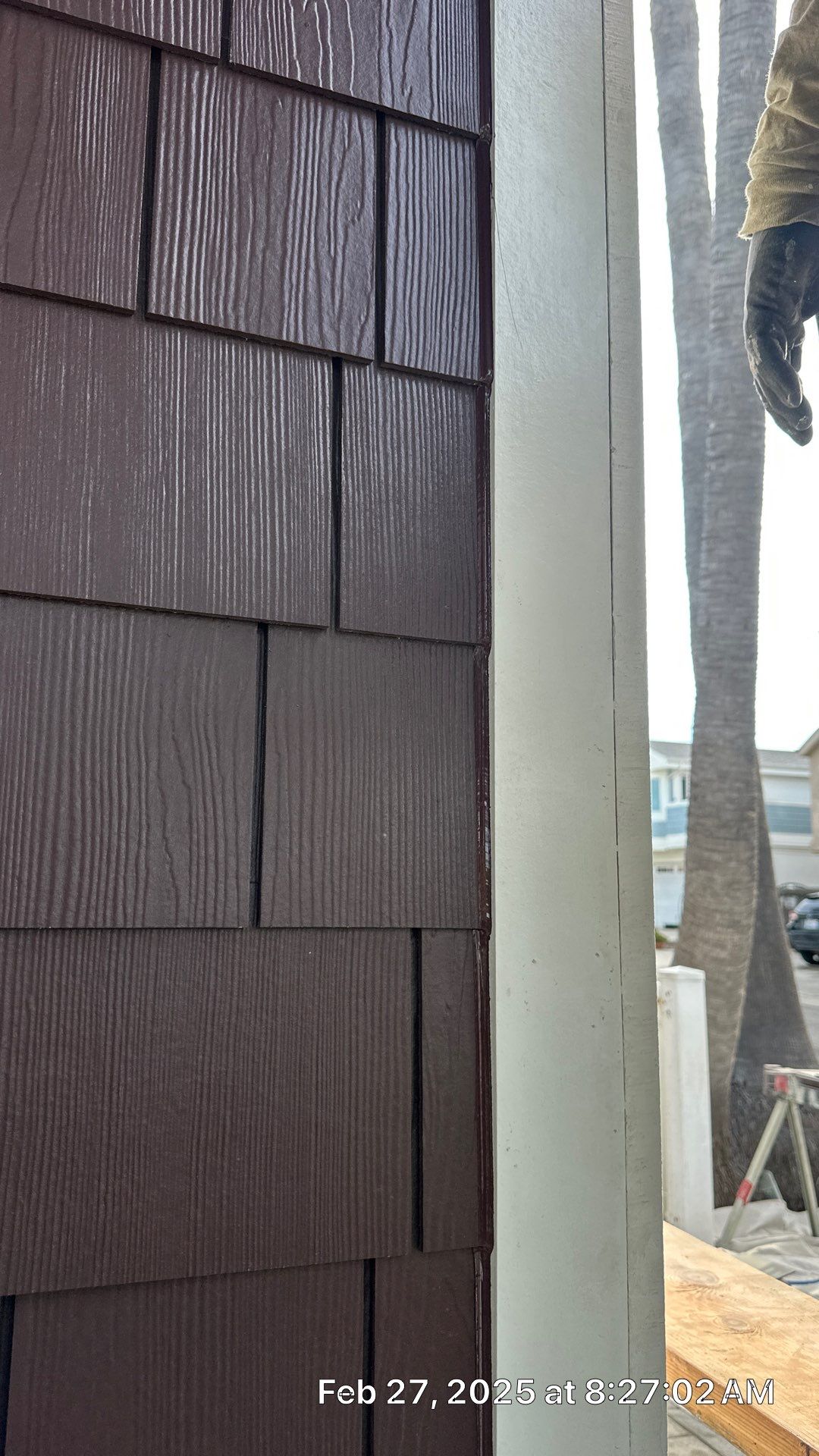 Pre-finish shingles by New Era Siding Inc 