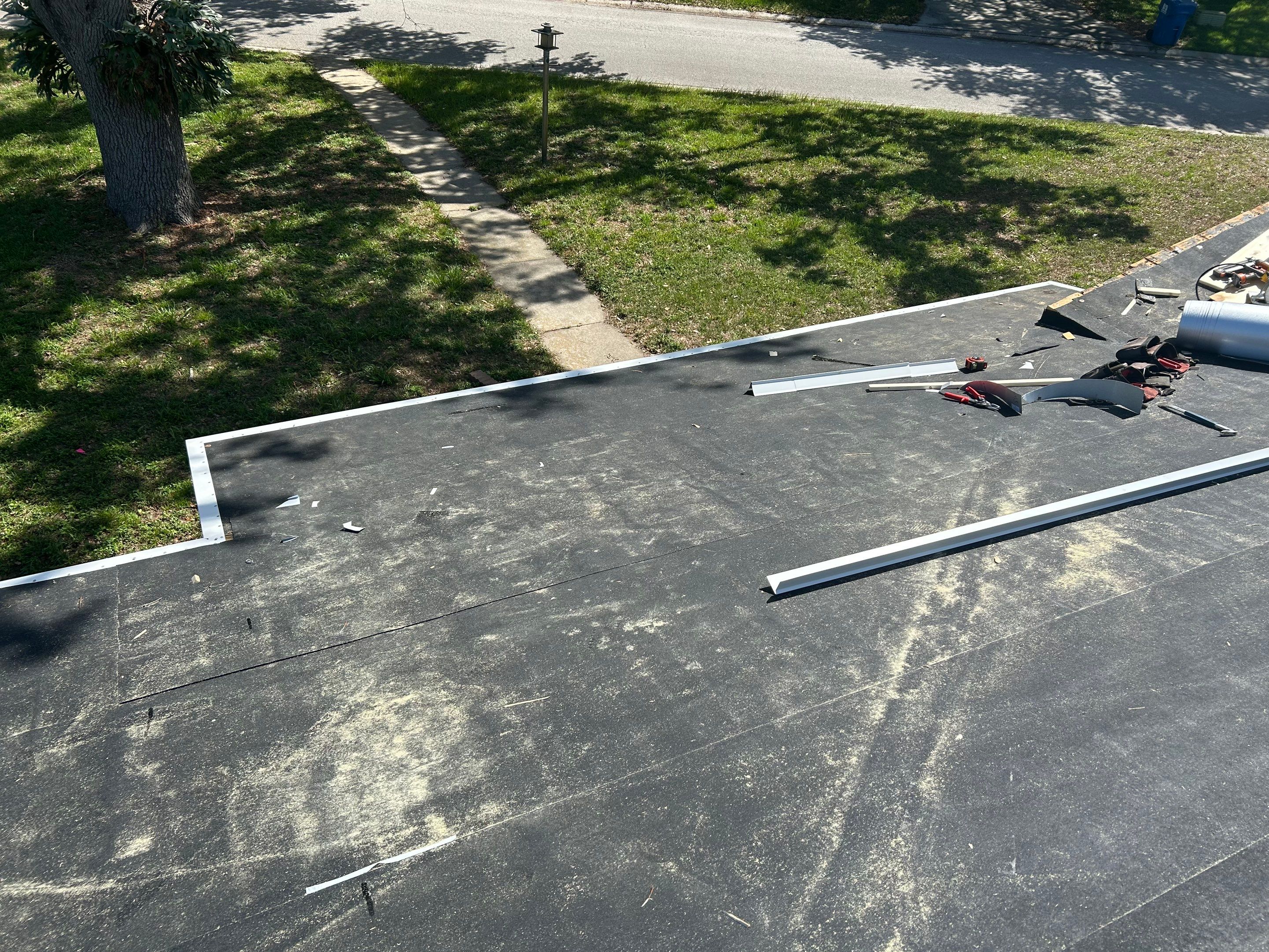 Project in St. Petersburg 33710 by Mitchell Roofing Company LLC 