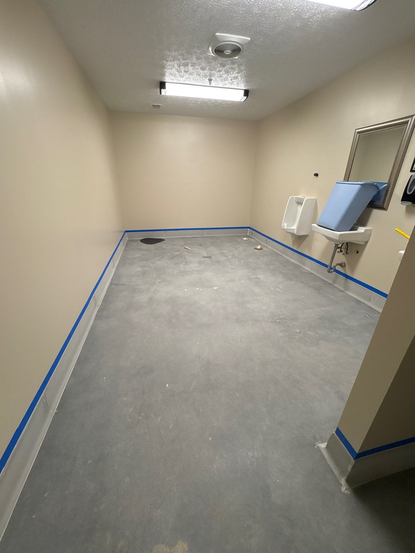 Commercial Kitchen Floor Remodel at Elks, Winchester, VA by Tailored Concrete Coatings