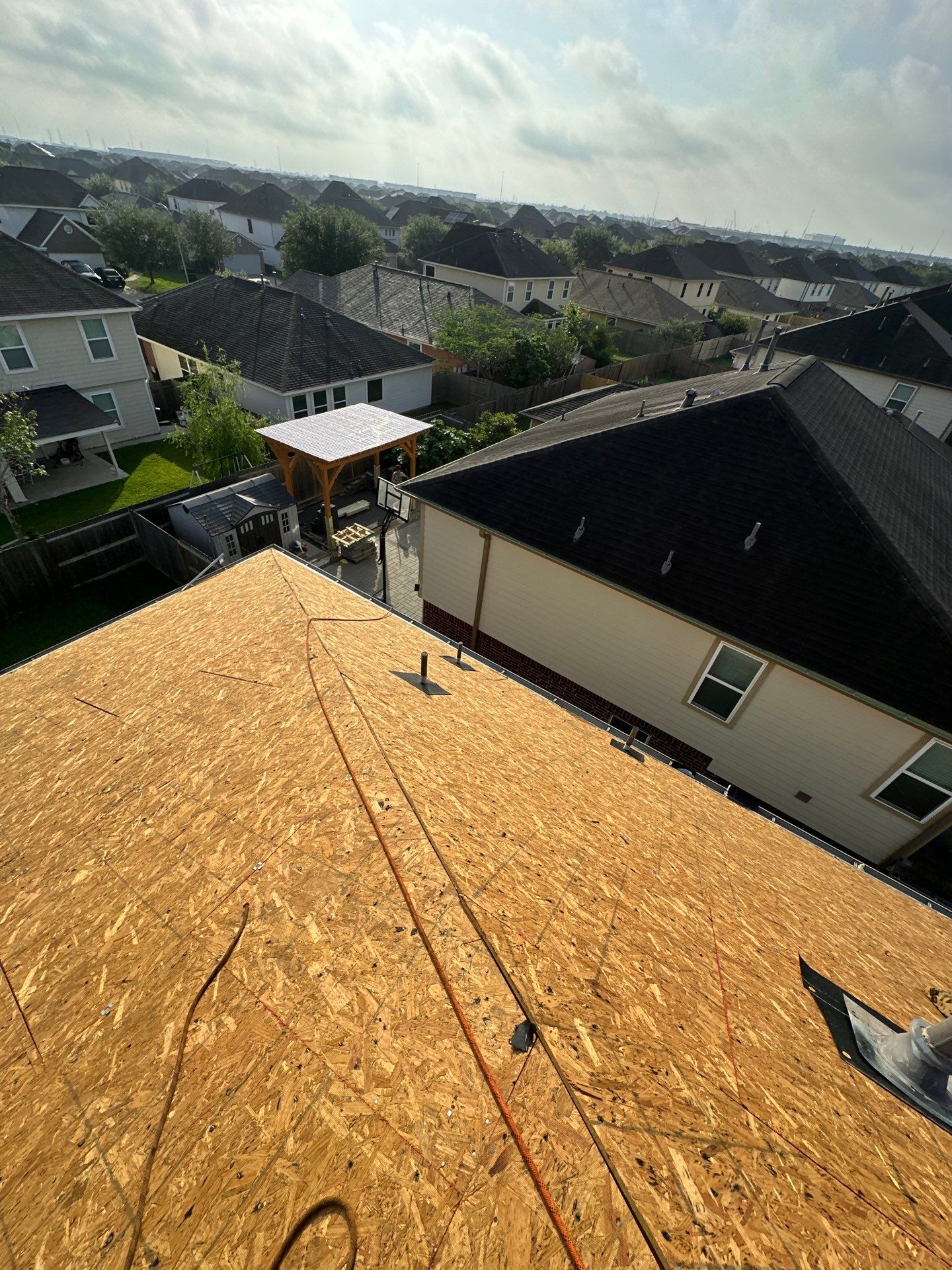 Project in Katy by Motion Roofing