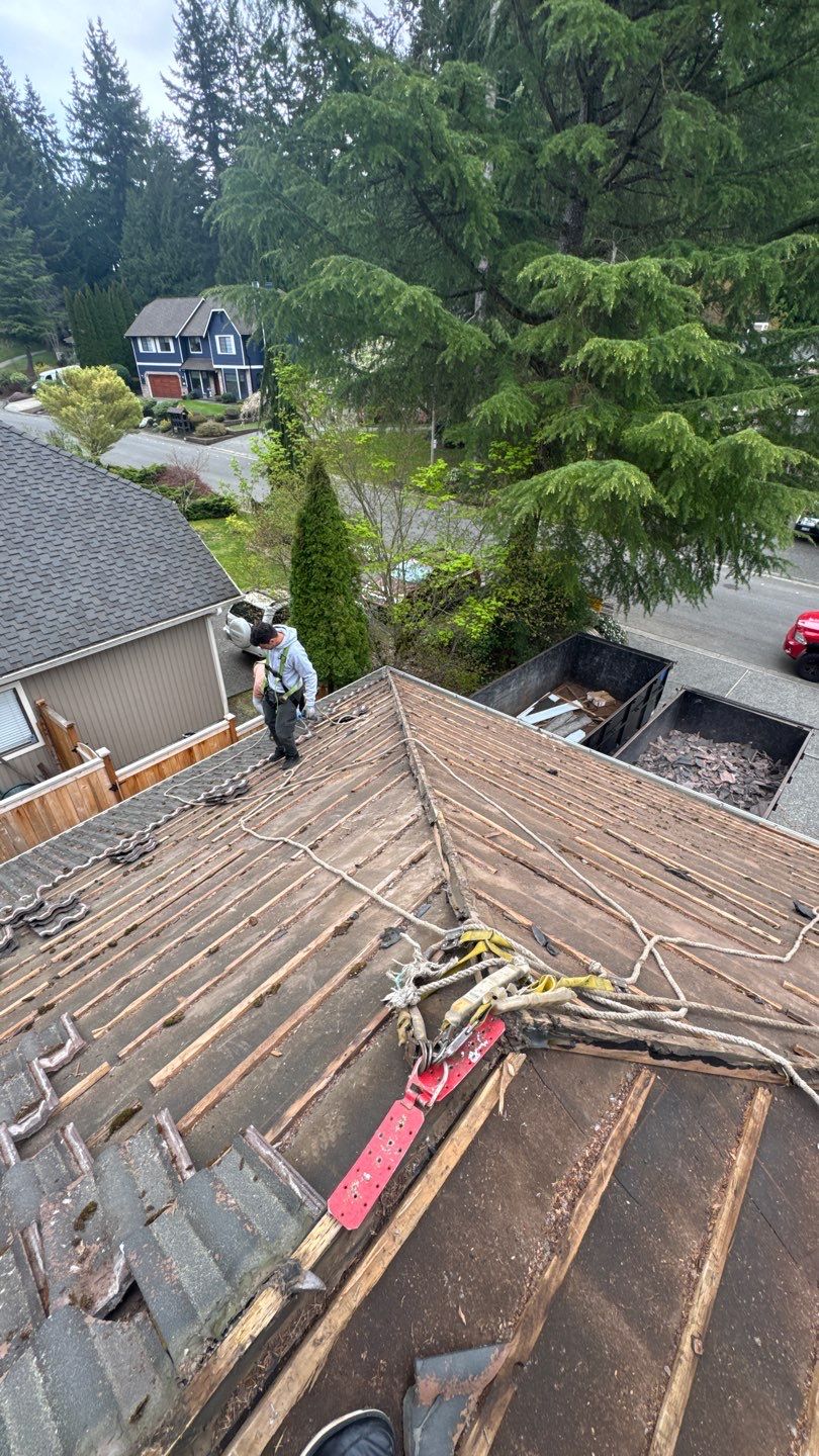 Residential Roofing Installation using GAF UHDZ Shingles by Roofing Formula LLC