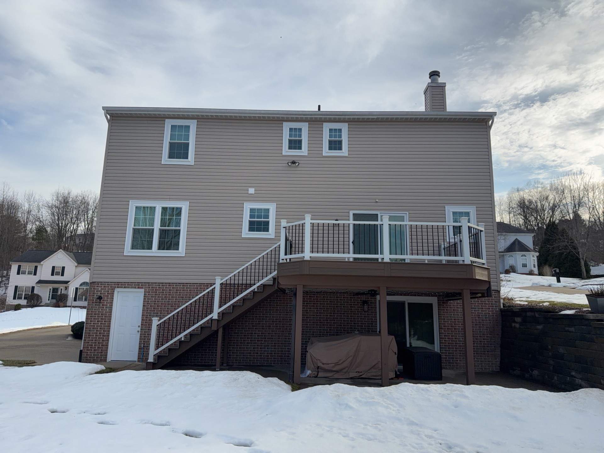 Provia Cedar Peaks Vinyl Siding in Cranberry TWP by Ideal Siding Pittsburgh