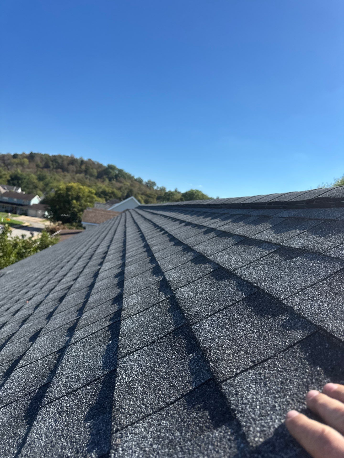 Residential Roofing Installation using GAF Timberline HDZ Pewter Gray by Rainstoppers Roofing