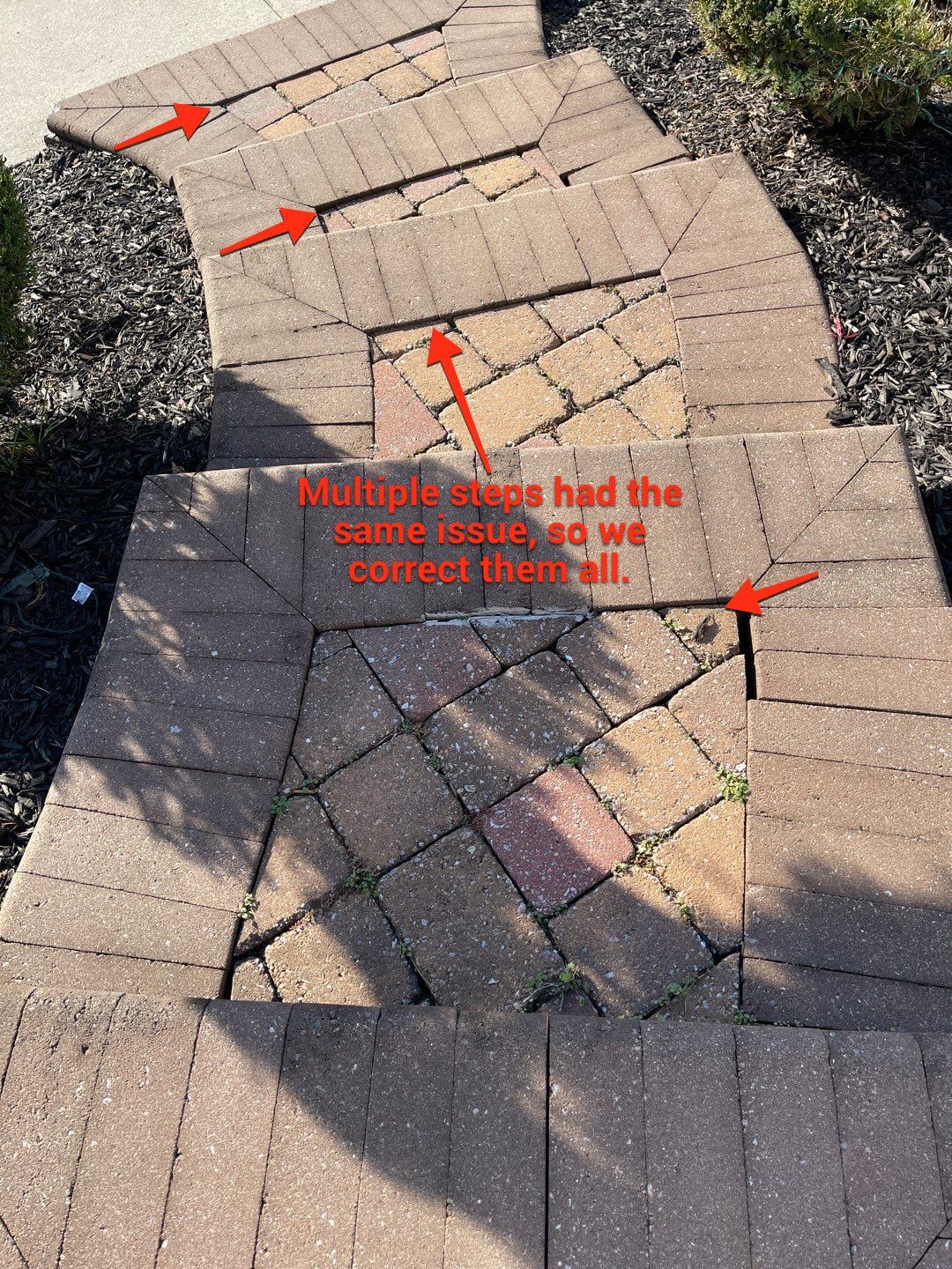 Exterior Repair using Pavers by A1 NERDY HOMES LLC