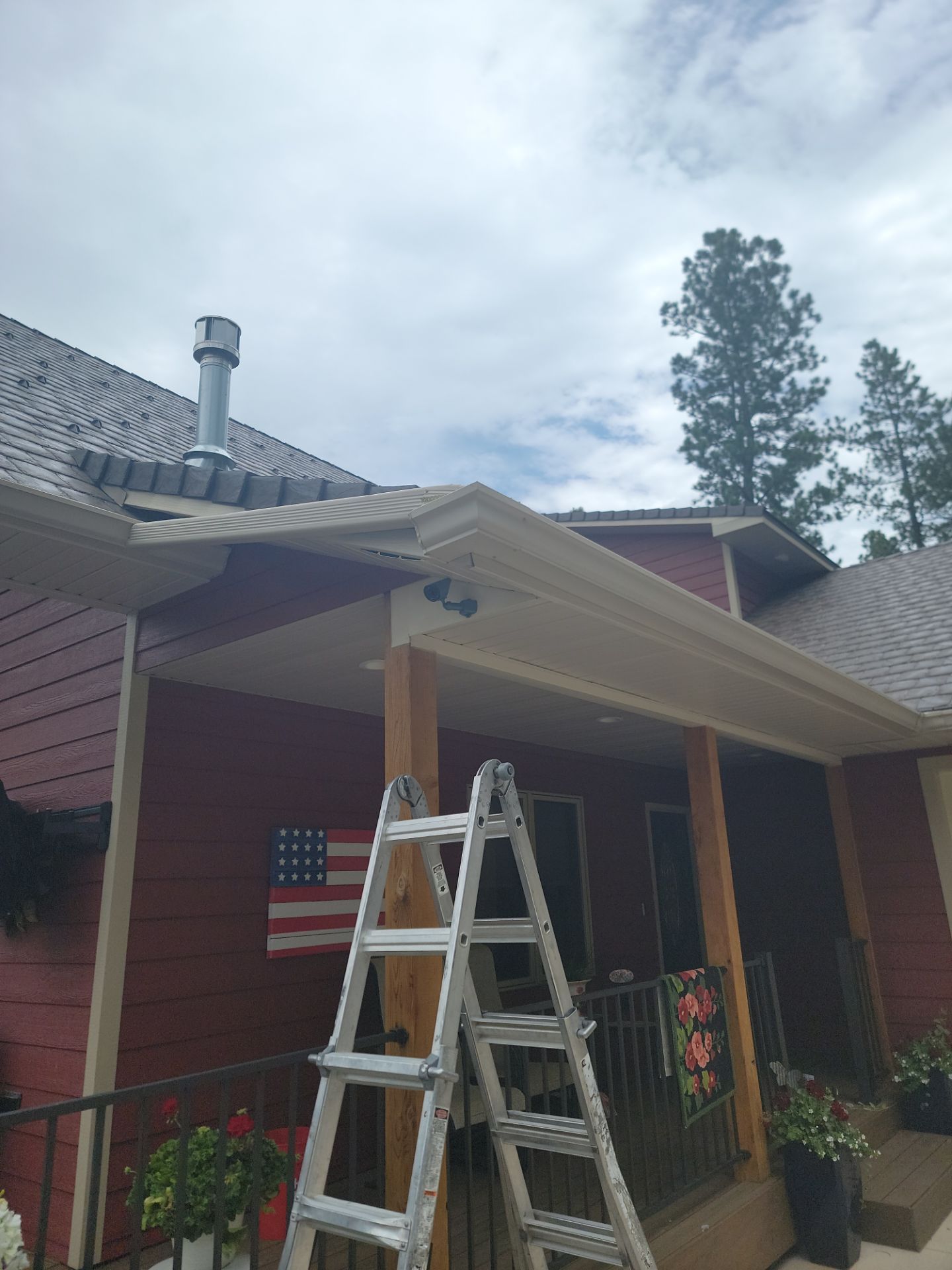 Euroshield install before hail season. by Weather-Tite Exteriors LLC