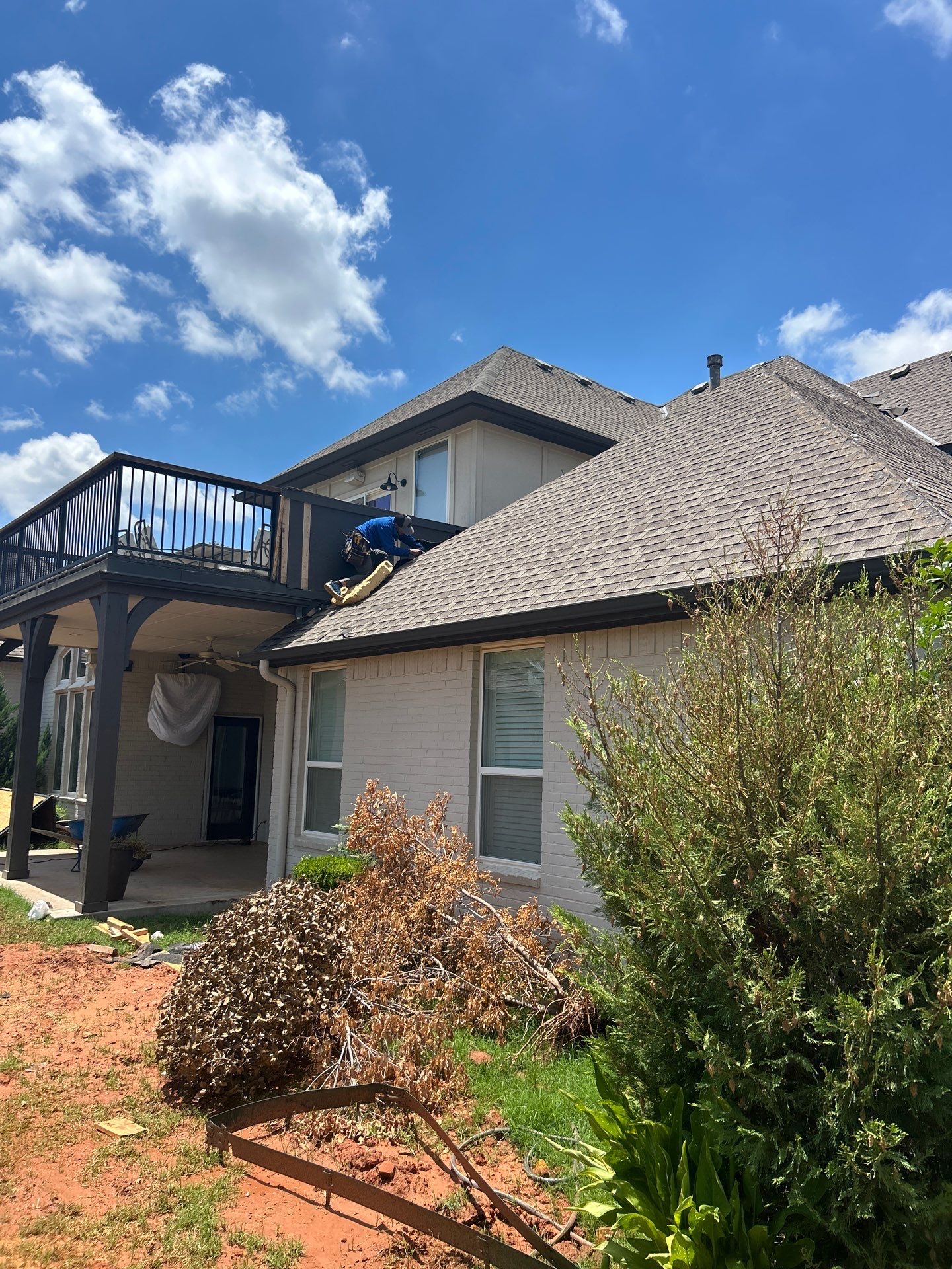 roof replacement in Edmond by McCann's Roofing and Construction