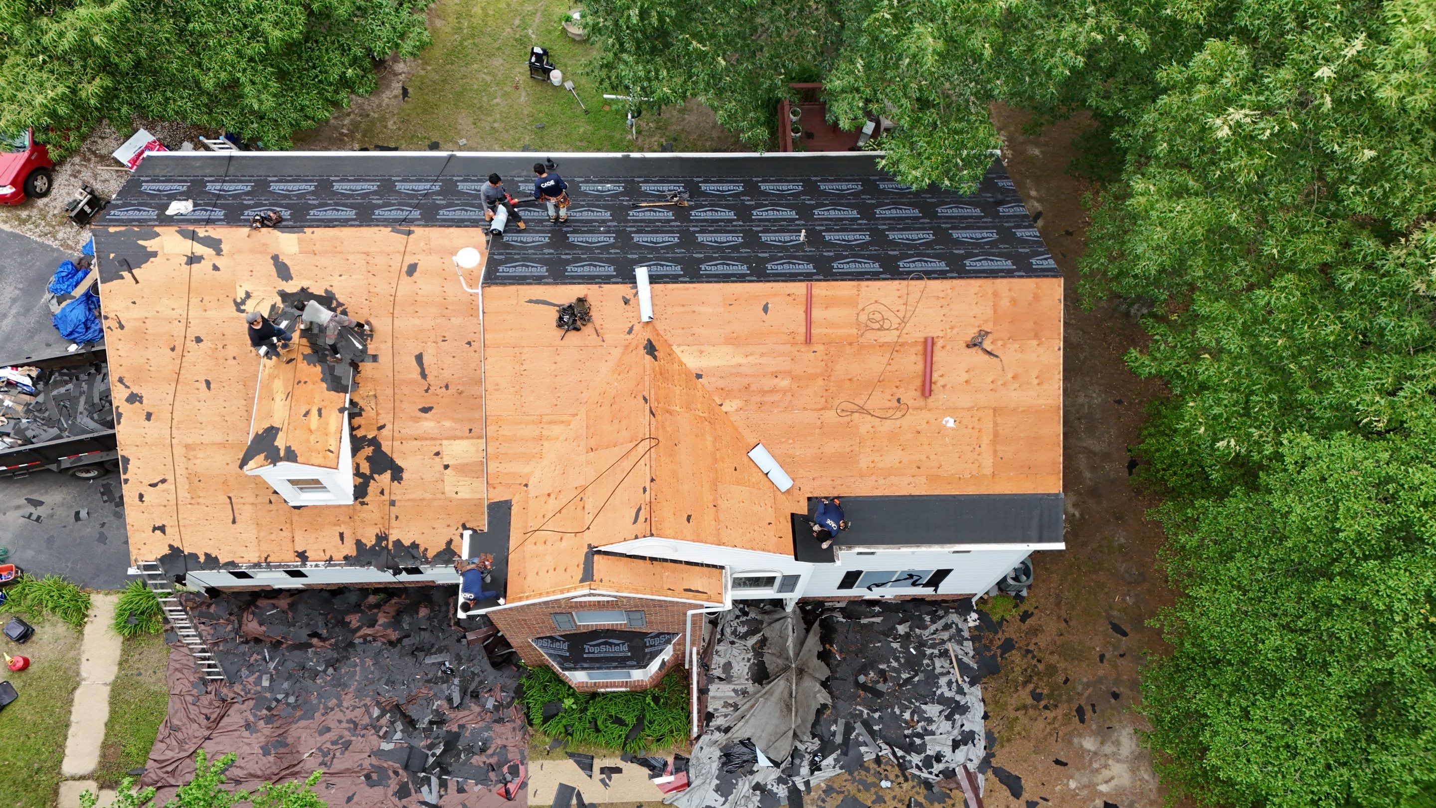 Full Roof Replacement in Quinton VA by Cade Construction