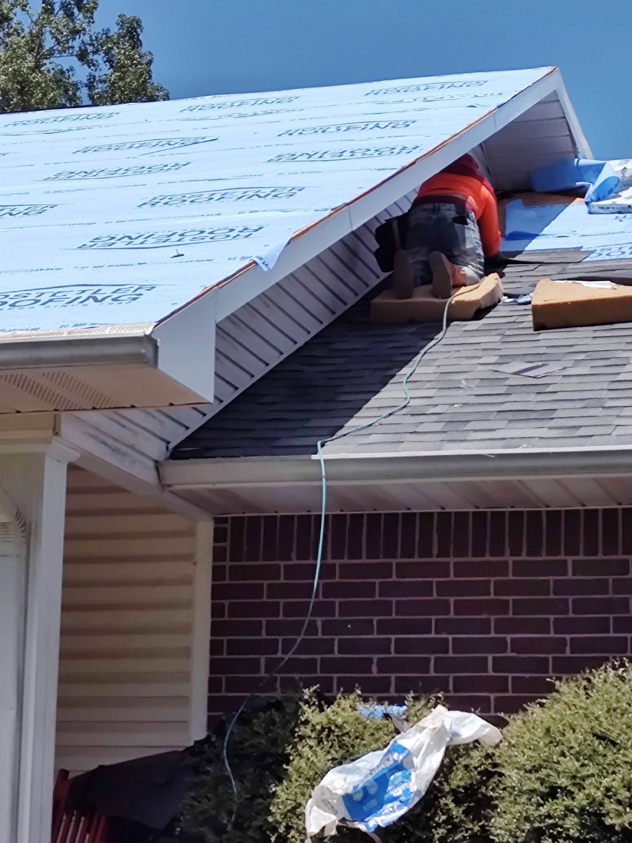 Residential Roofing Repair using Malarkey Vista by Hostetler Roofing