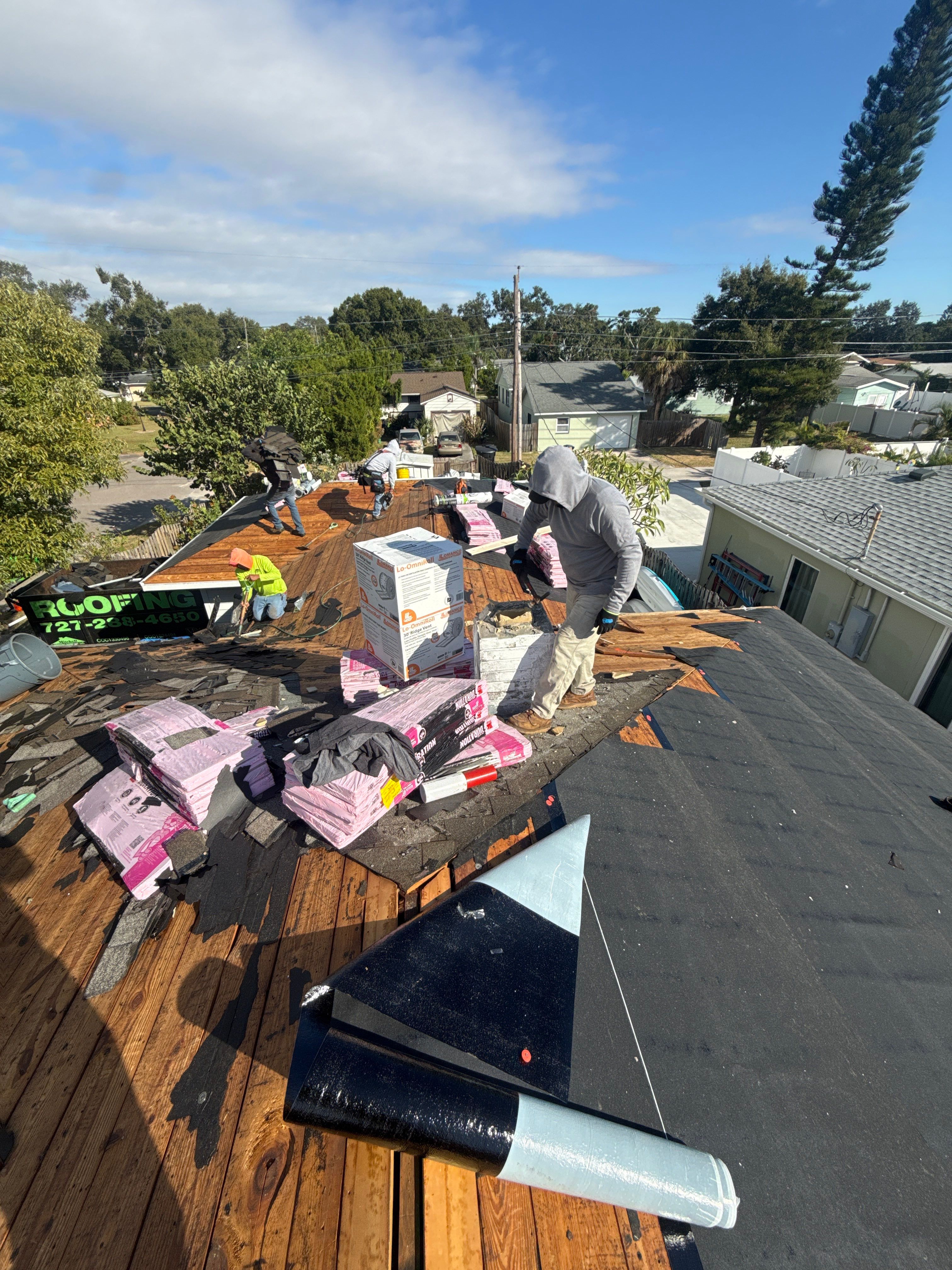 Project in St. Petersburg 33710 by Mitchell Roofing Company LLC
