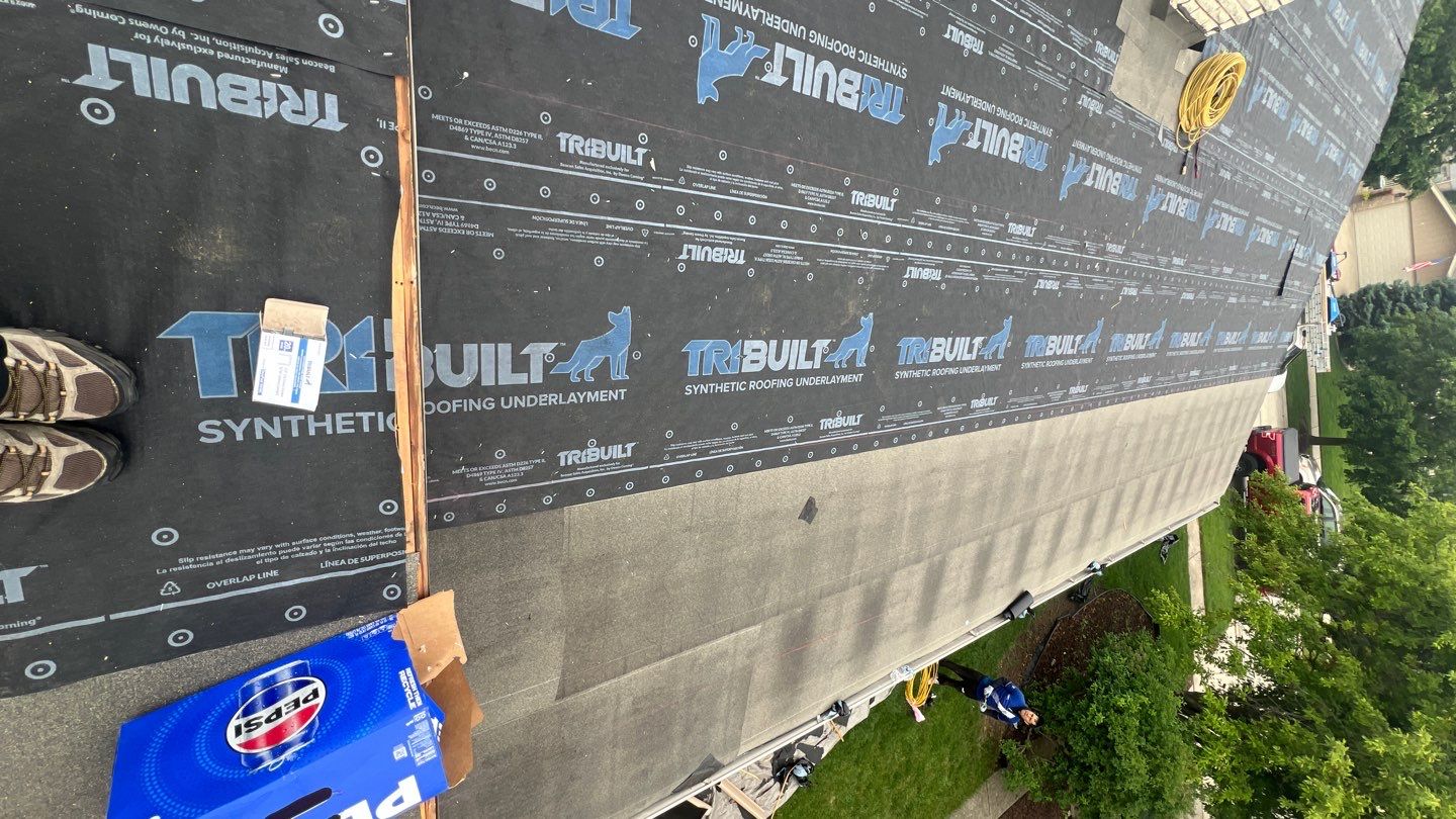 Roofing using GAF in Orland Park by Optimal Home Improvement 