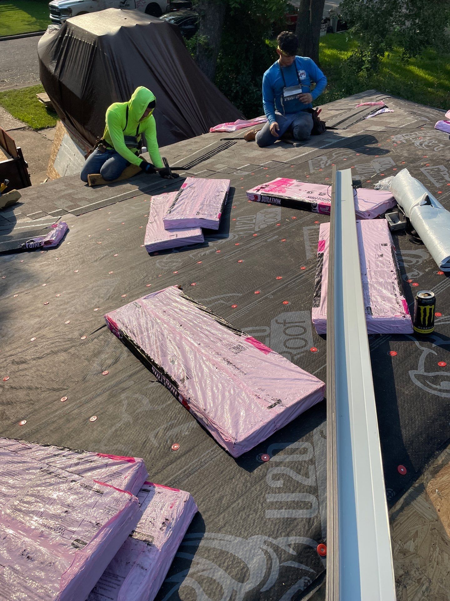 Residential Roofing Repair using Owen's Corning Duration (Lifetime) Shingles by Roof Repair Services LLC