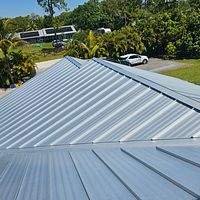 24ga 1.5" Mechanical Seam Mill Finish by Total Roofing System The Metal Roof Experts