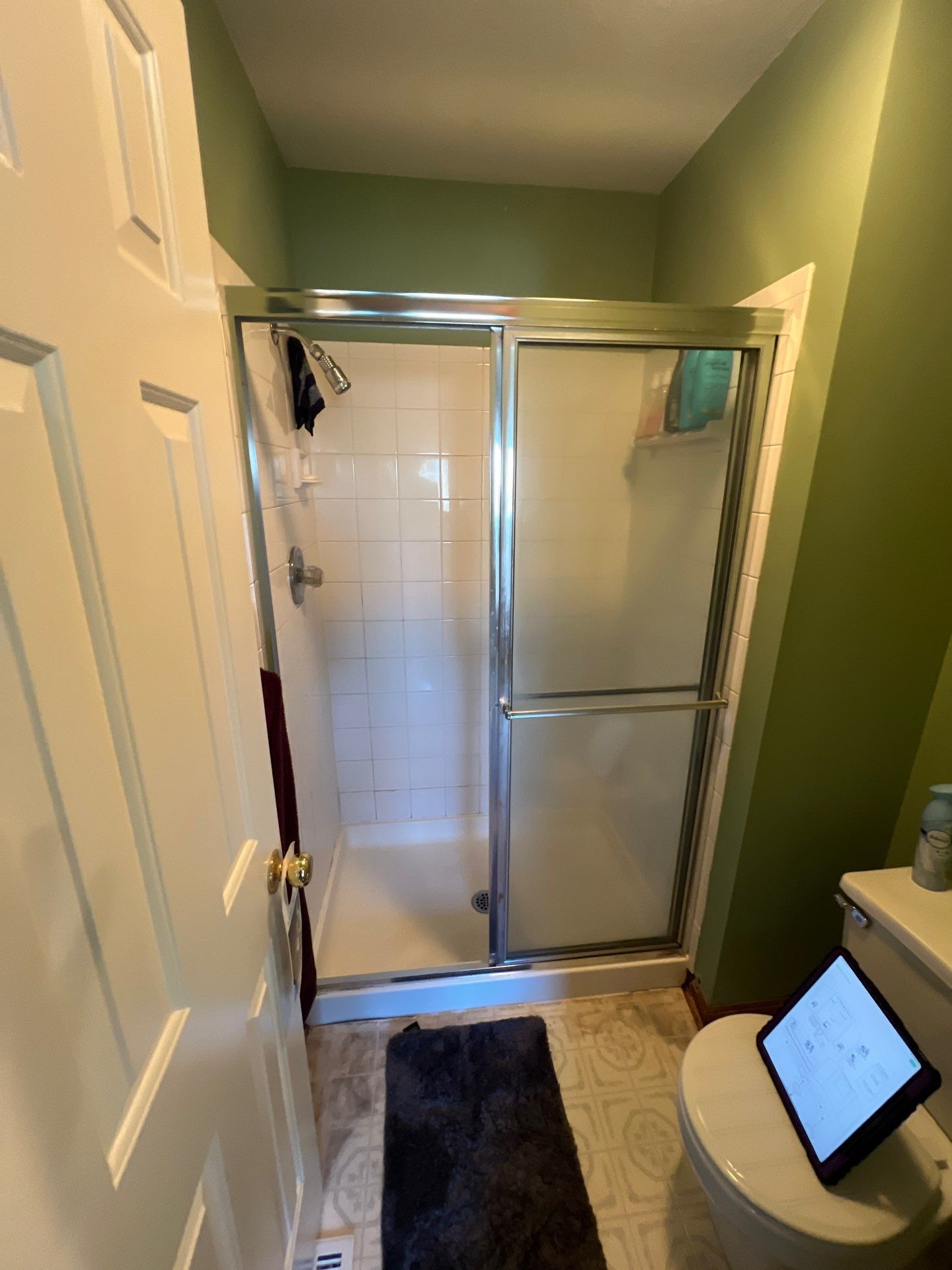 Shower Replacement and Tile Floor by The Shower Company