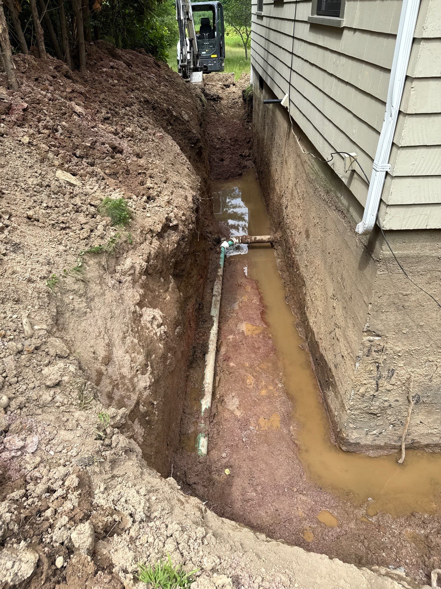 Basement Bathroom & Exterior Drainage by Chagnon Building & Remodeling LLC