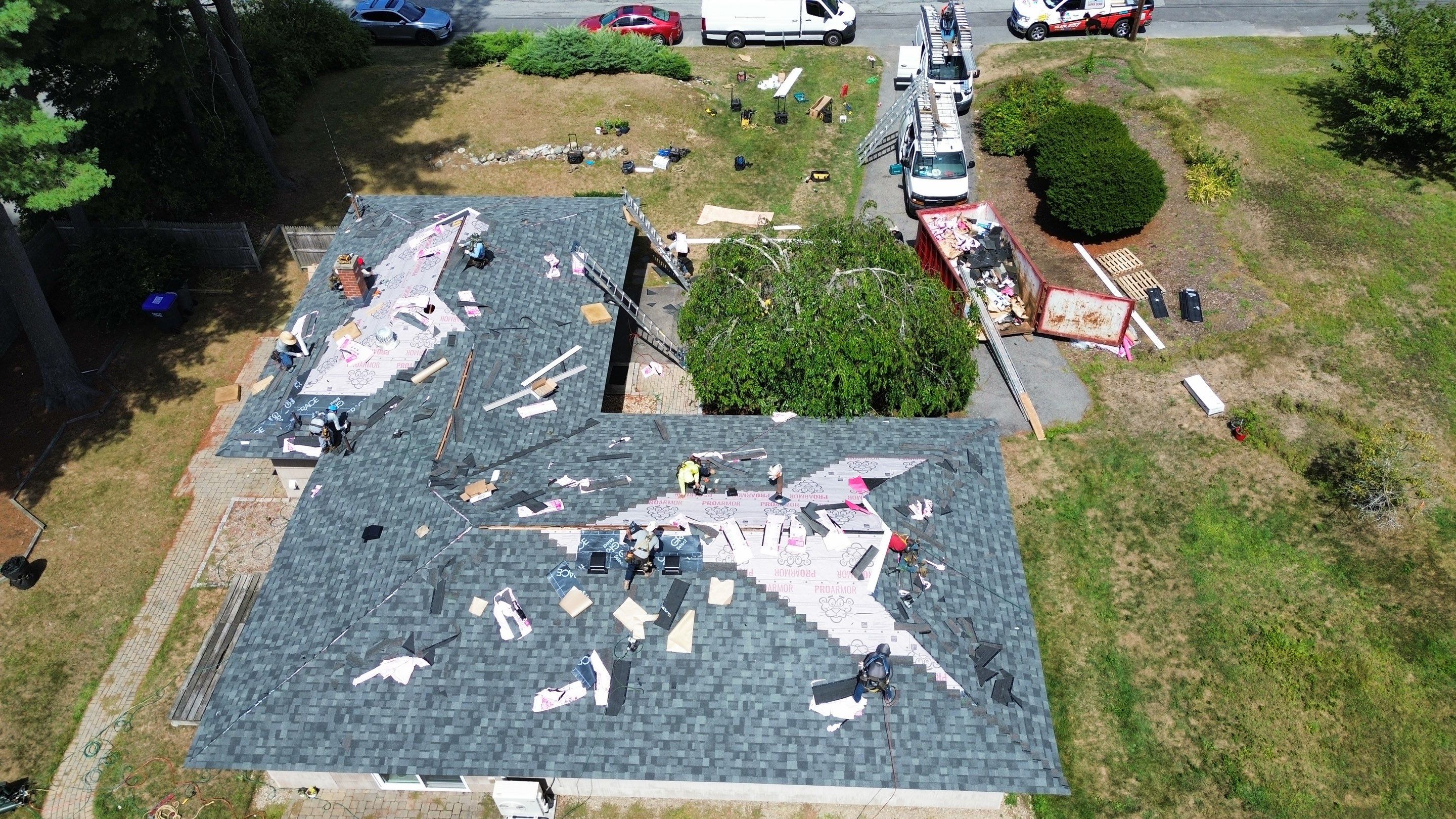 Roof Replacement & Gutter Installation – Chelmsford, MA by Mighty Dog Roofing of Greater Middlesex County