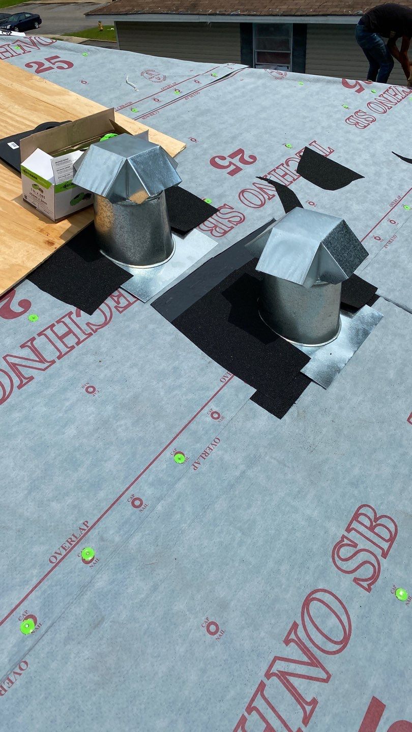 Commercial Roofing Installation using Roof Replacement by American Roofing & Construction LLC
