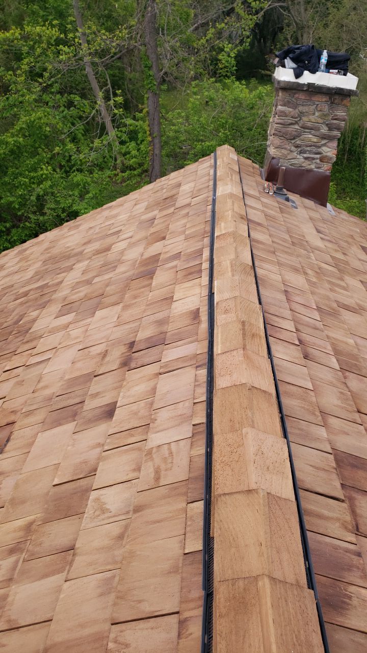 Gainesville Historic Structure: Western Red Cedar #1 Perfection G&R CCA Cedar Shakes by RM Banning, Inc.