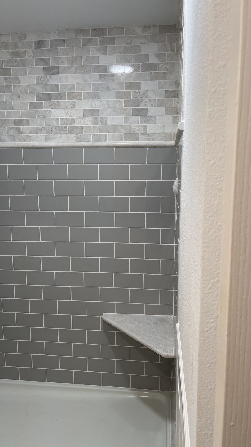 Full Bathroom Remodel by First United Roofing & Construction