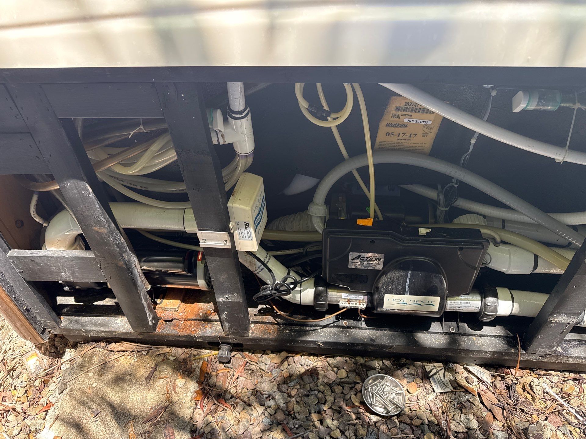 Watkins Hot Tub Heater and Pump Motor Replacement in Encinitas by Action Spa Repair LLC