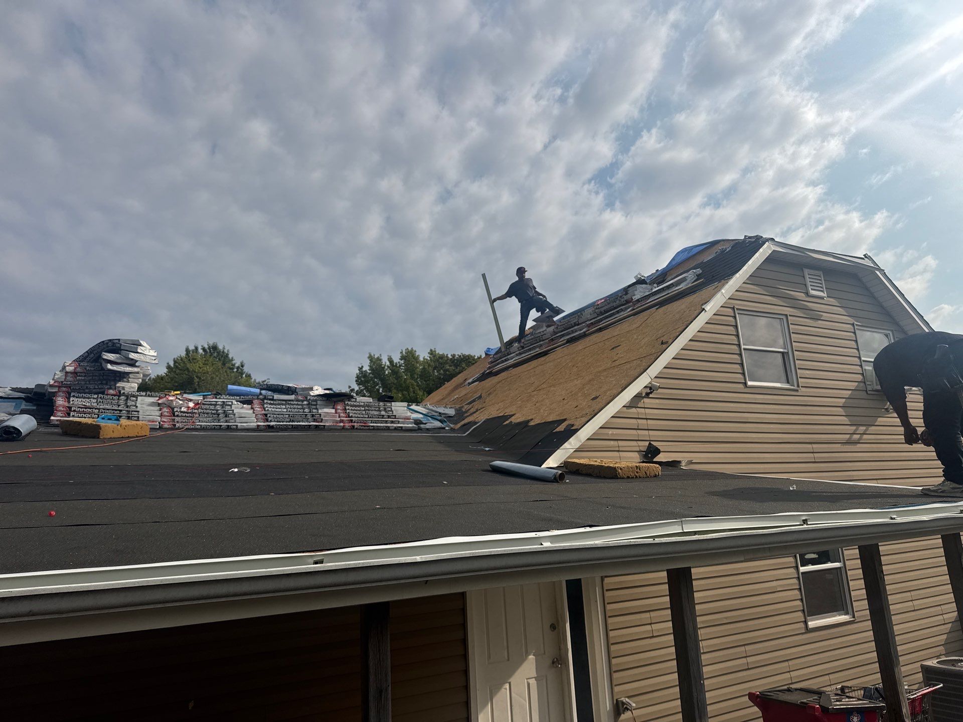 Multi Structure Residential Roofing + Gutters + Downspouts + Siding Install  by Titan Commercial & Residential Roofing 