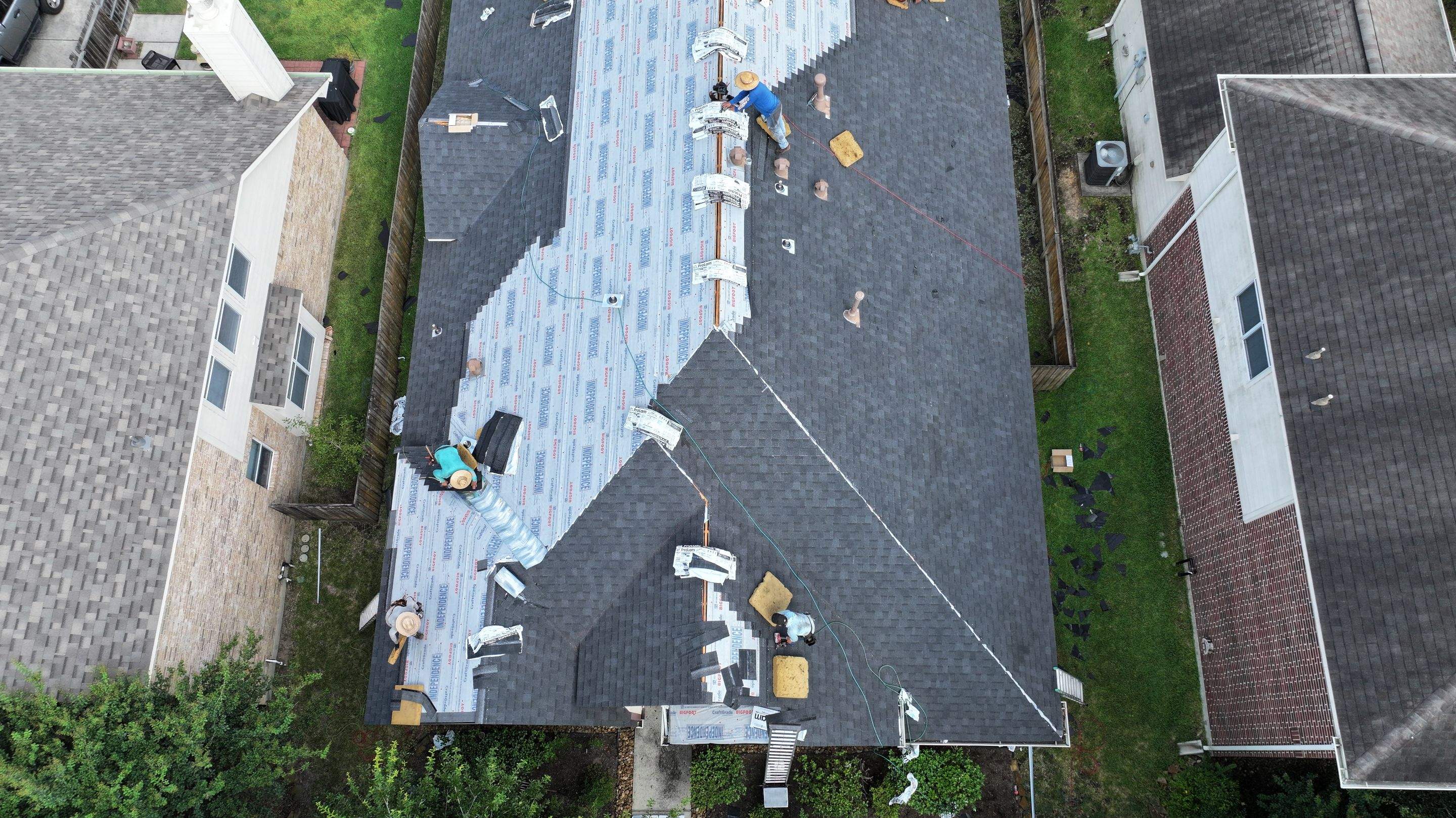 Complete Roof Replacement — The Woodlands, TX by PL Roofing & SB Roofing, LLC.