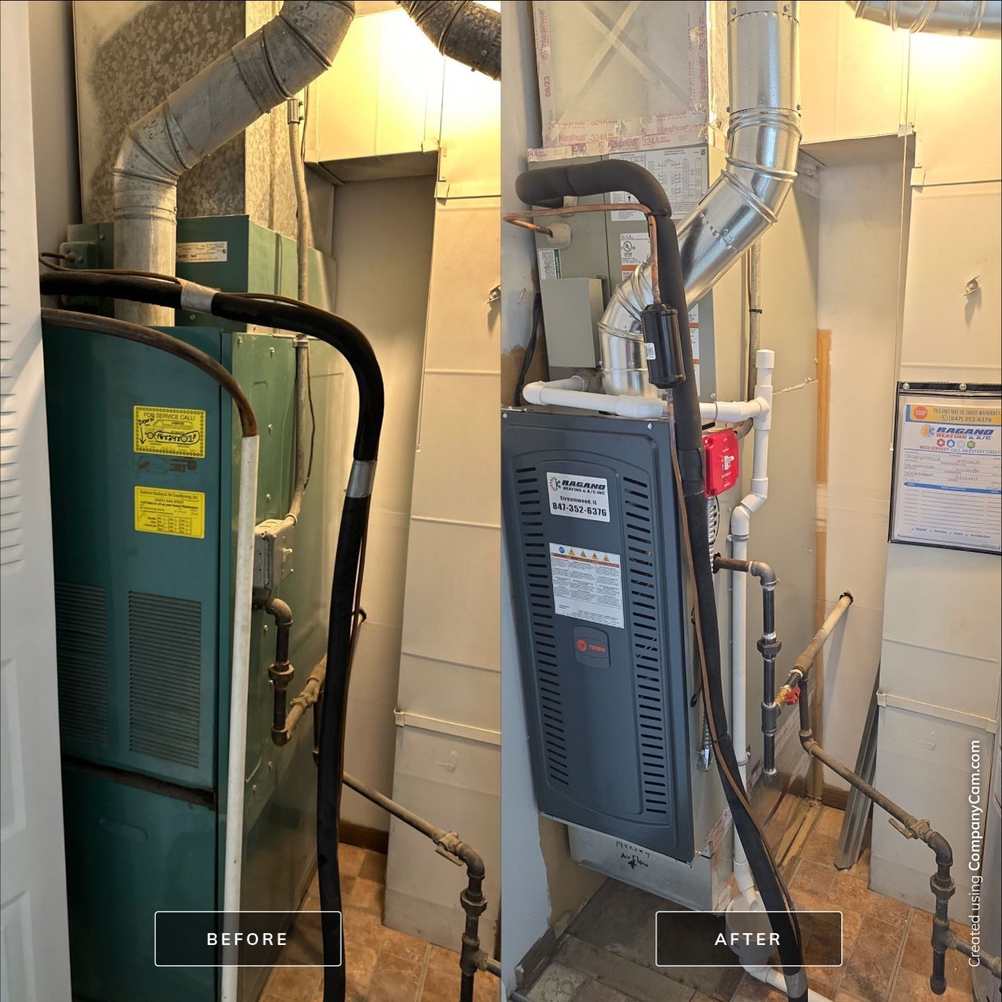 American Standard 1.5 Ton System by Ragano Heating & Air Conditioning Inc