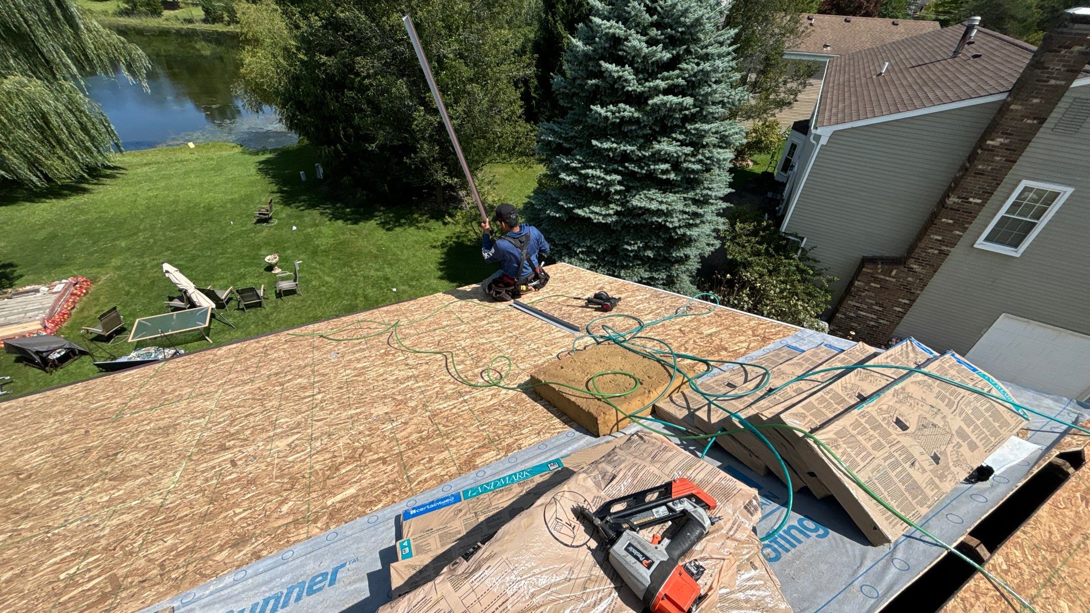 Roof Replacement using CertainTeed Landmark by 180 Contractors