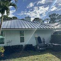 24ga 1.5" Mechanical Seam Charcoal Gray  by Total Roofing System The Metal Roof Experts
