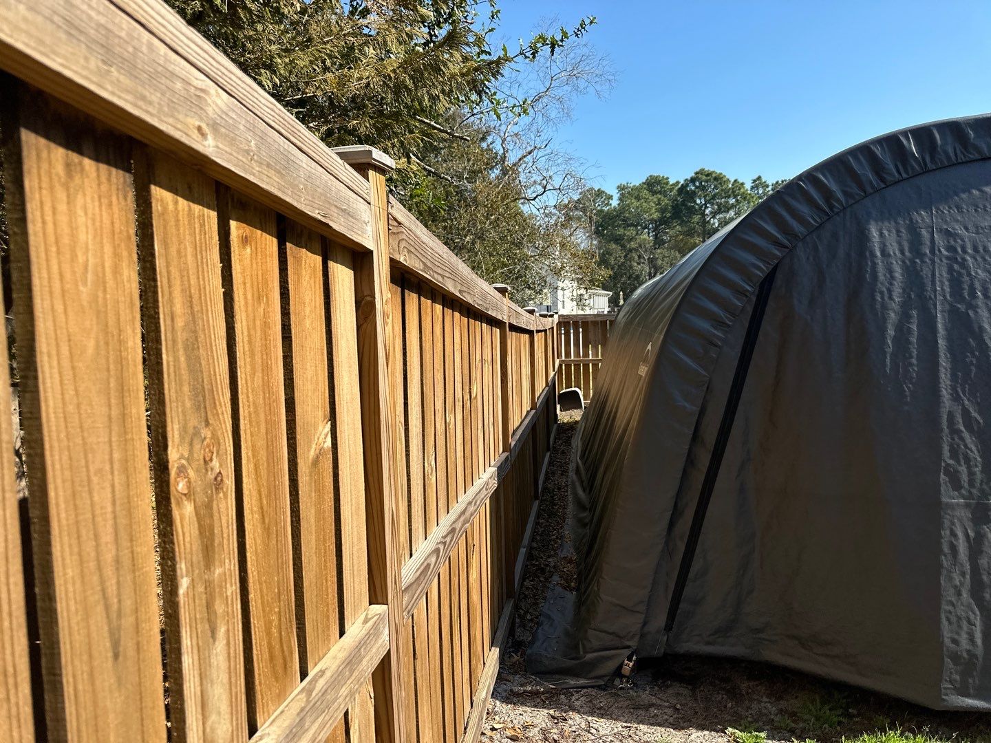 Fence using Wood Sealant by DuraSeal