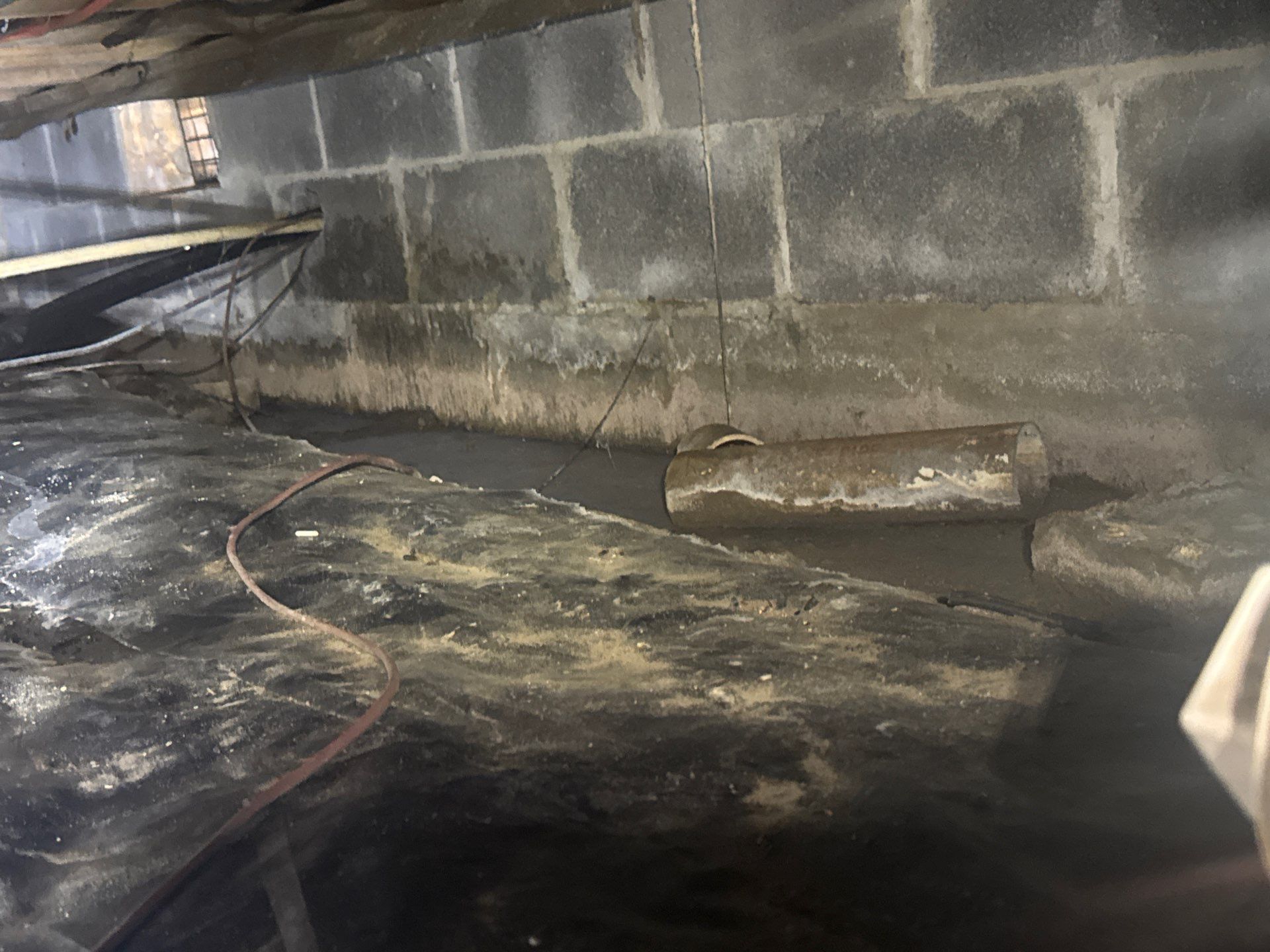 Project in Carrsville by Patriot Crawl Space Repairs