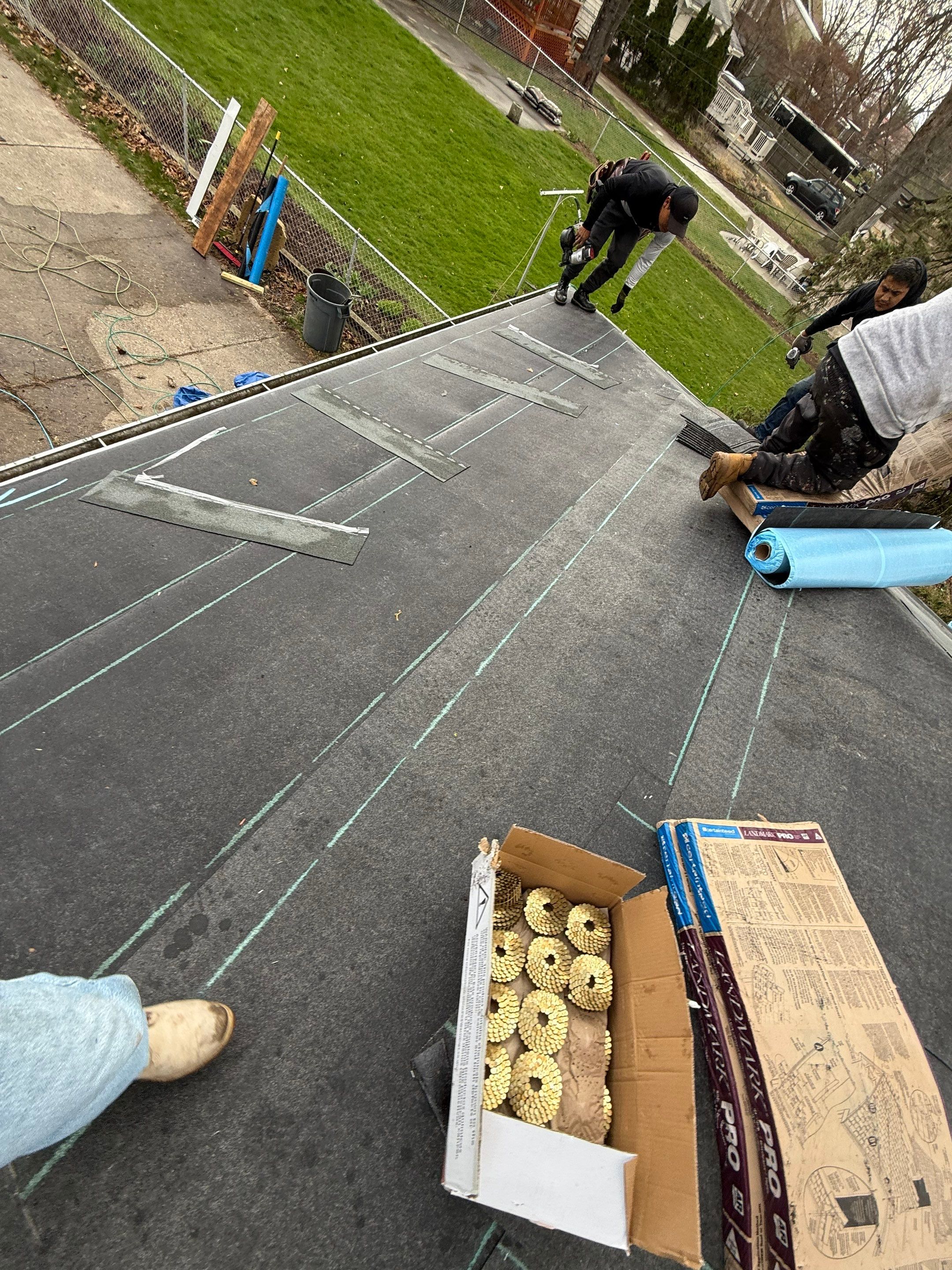 Project in Ferndale by Eave Roofing