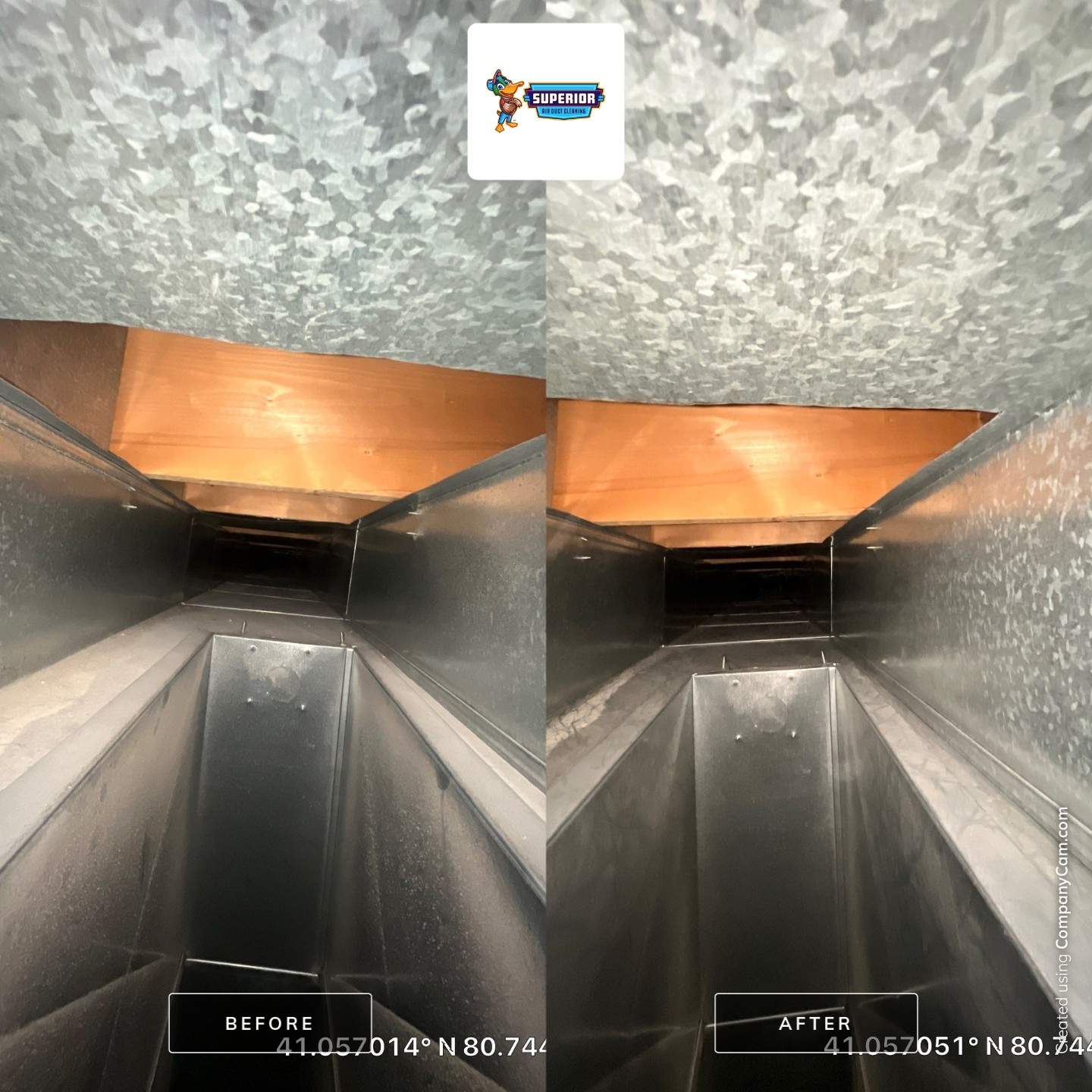 Air Duct Cleaning With a Vacuum Truck in Canfield, OH by Superior Air Duct Cleaning