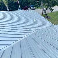 24ga 1" Nail-Strip Mill Finish  by Total Roofing System The Metal Roof Experts